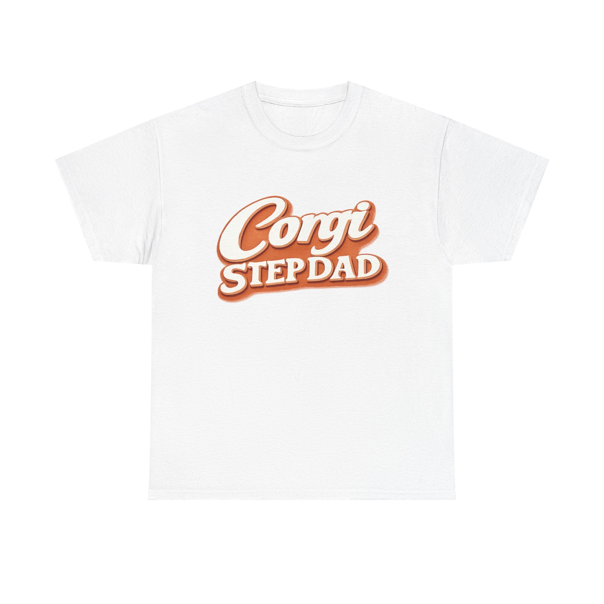 Corgi Stepdad T-Shirt — Funny Shirt for Dog Lovers