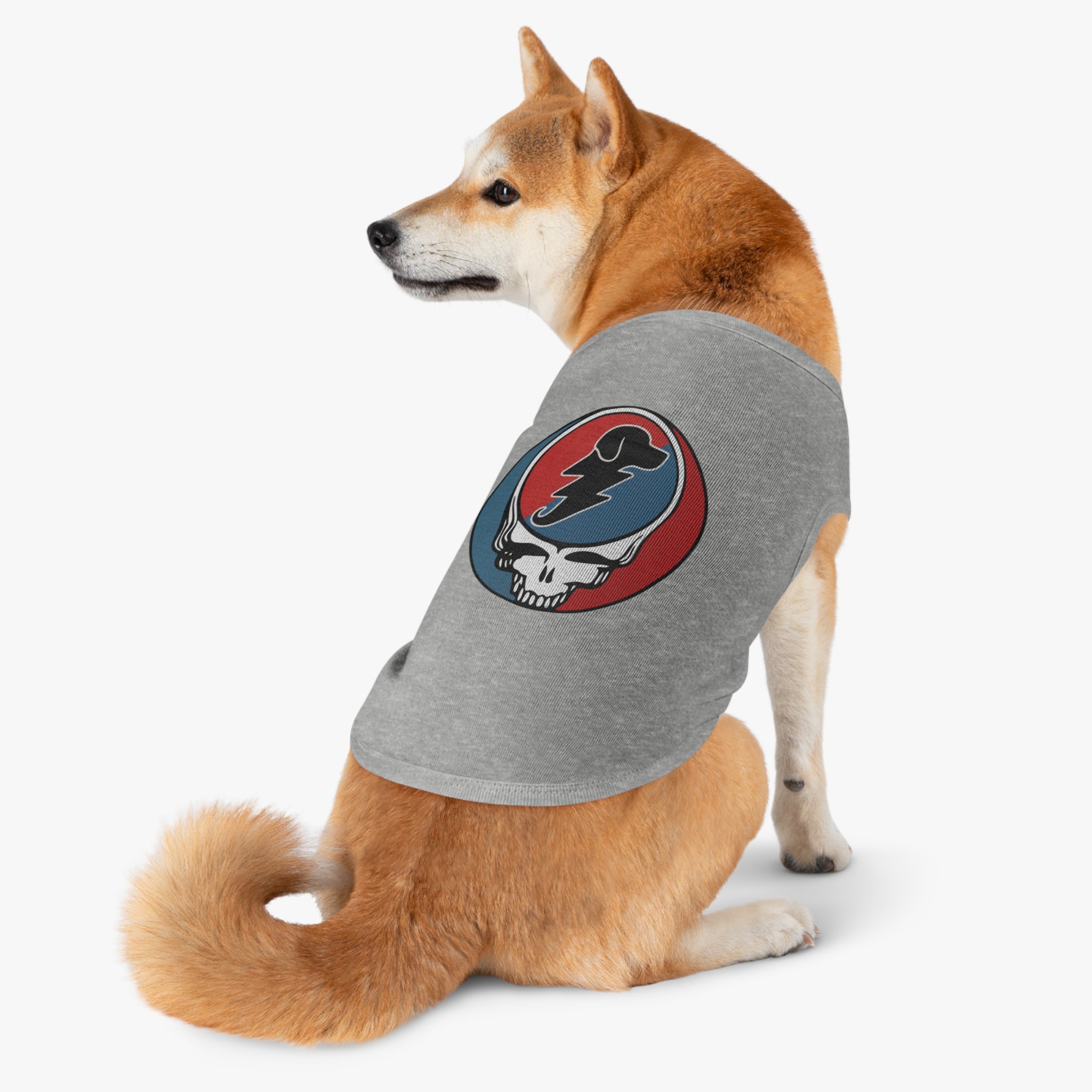 Grateful Dead Parody Dog Shirt — Funny Shirt for Dog Lovers and Grateful Dead Fans