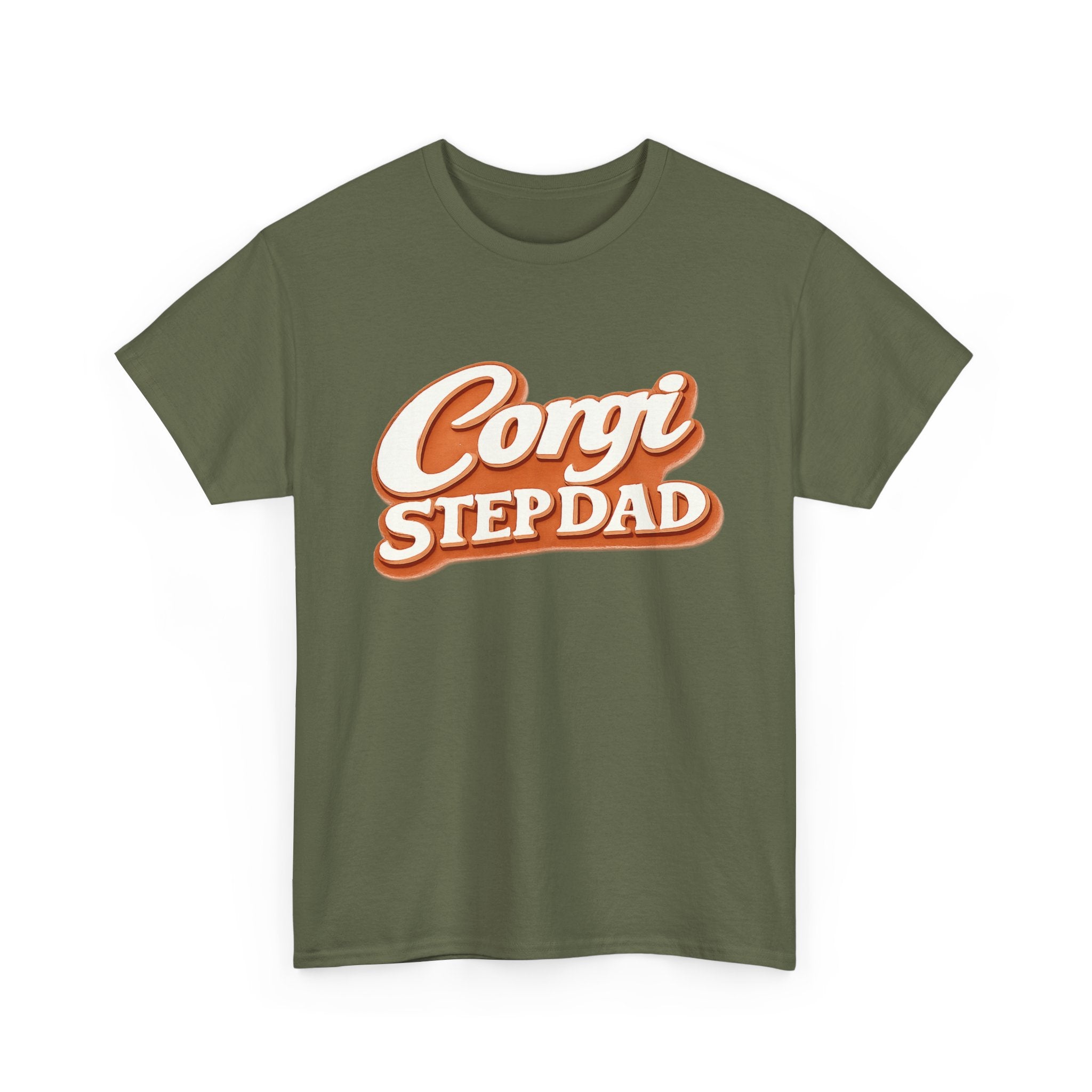 Corgi Stepdad T-Shirt — Funny Shirt for Dog Lovers