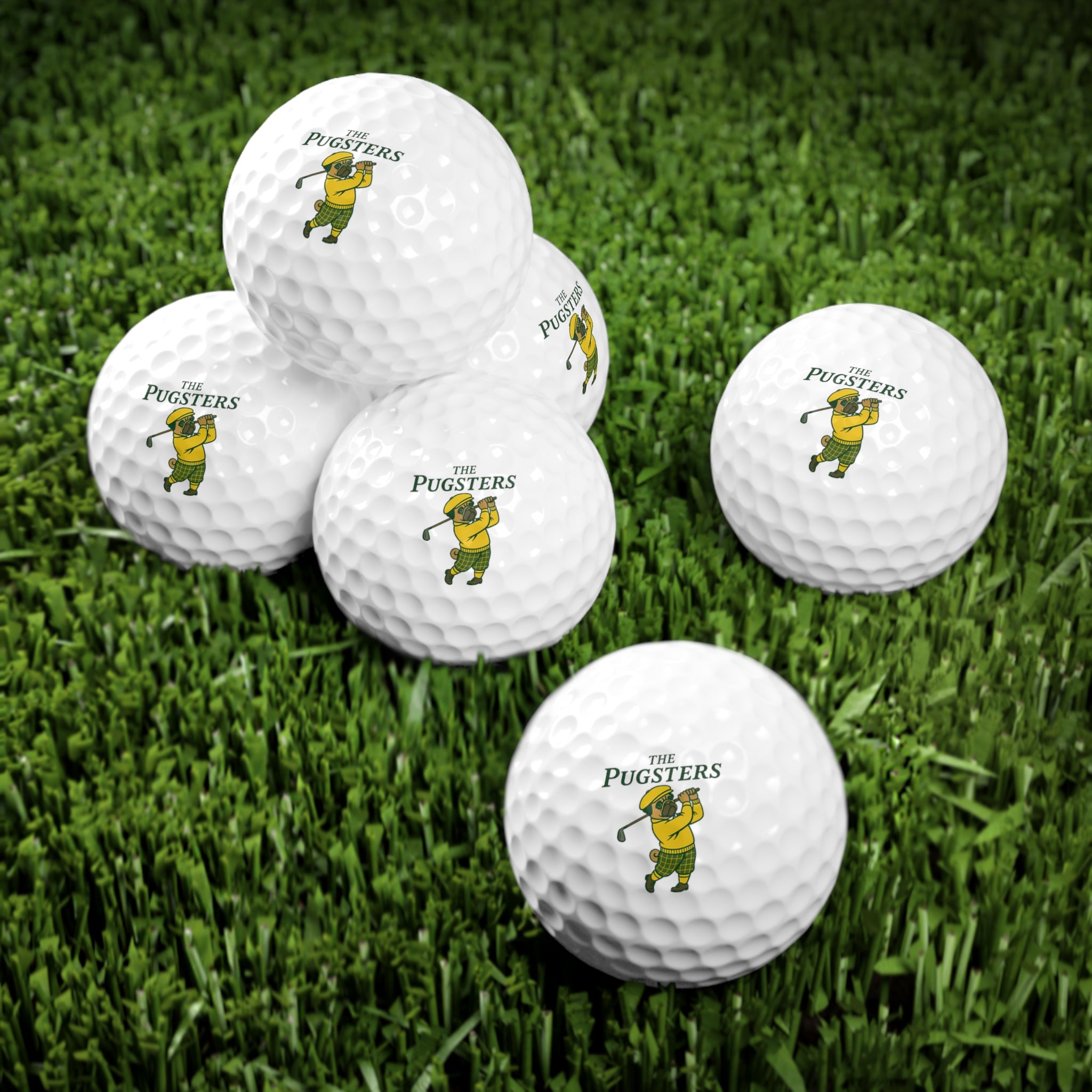The Pugsters Golf Ball -- The Masters Golf Ball Parody