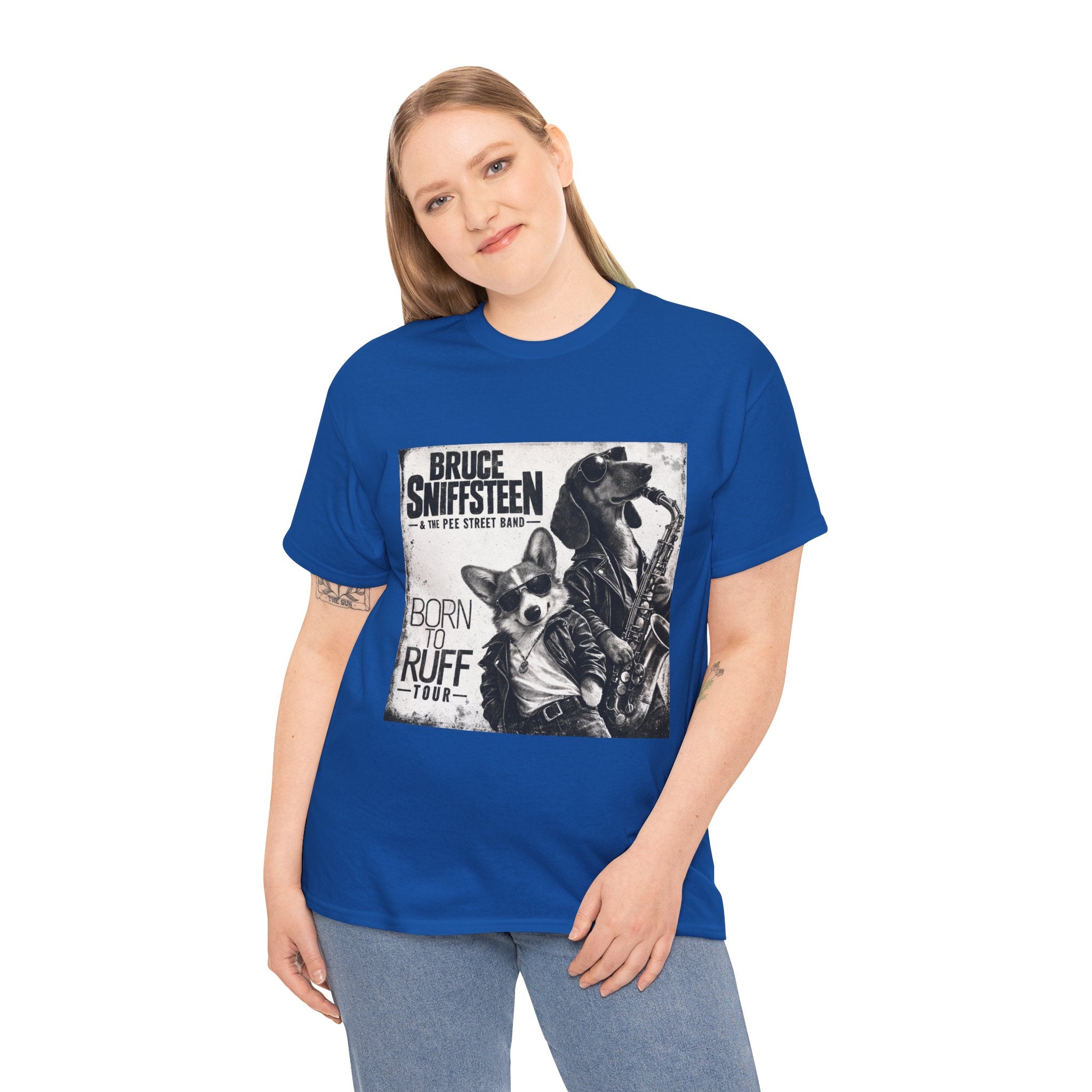 Bruce Sniffsteen & the Pee Street Band Shirt -- Funny Bruce Springsteen 2026 Tour Shirt Parody