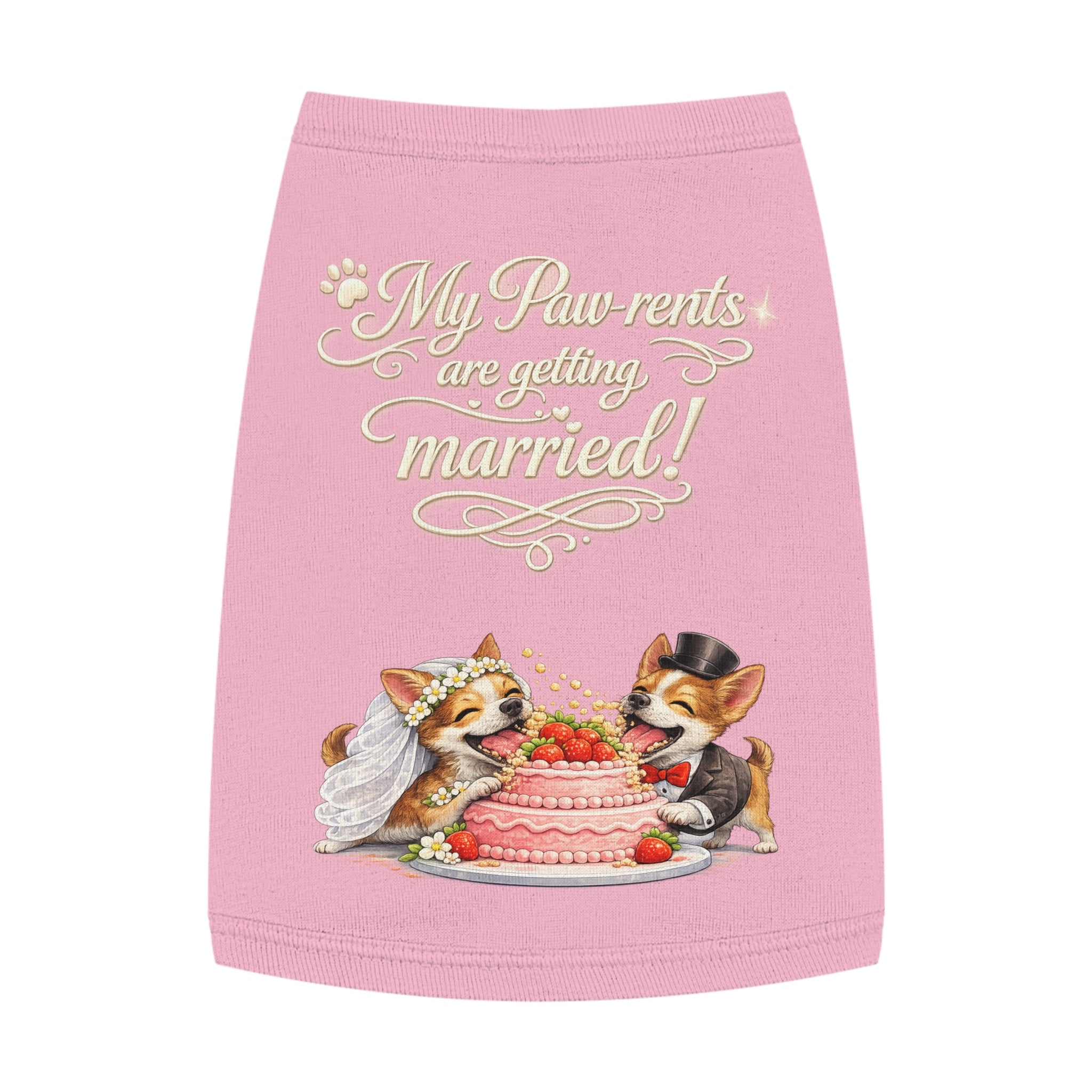 Copy of Engagement Gift for Dog Lovers -- My Pawrents Are Getting Married Dog Shirt Wedding Gift (Chihuahua)