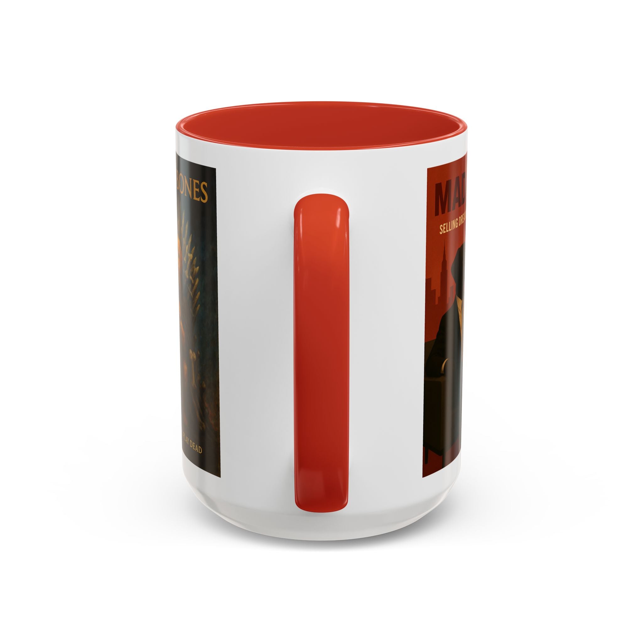 Golden TV Classics Dog Parody Coffee Mug – Mad Men, The Wire & Game of Thrones