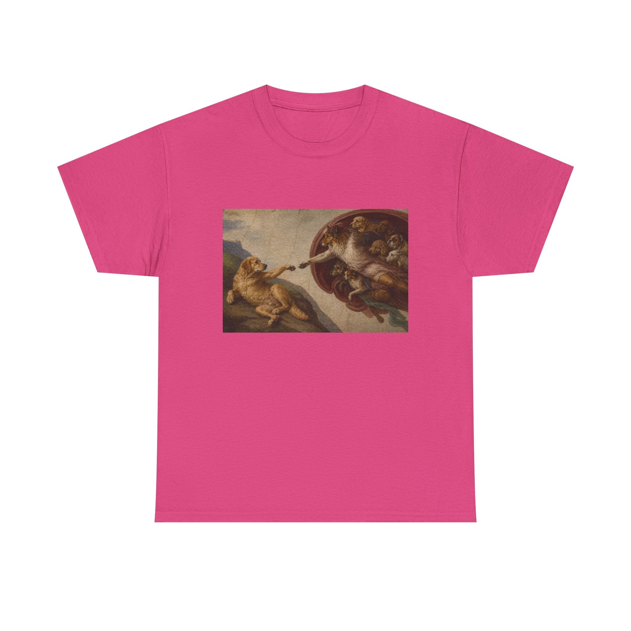 The Creation of Paw-dam -- Funny Shirt for Dog and Art Lovers