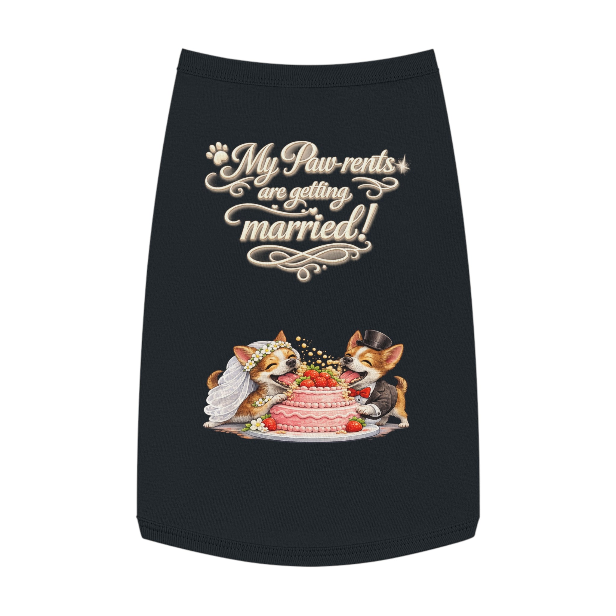 Copy of Engagement Gift for Dog Lovers -- My Pawrents Are Getting Married Dog Shirt Wedding Gift (Chihuahua)