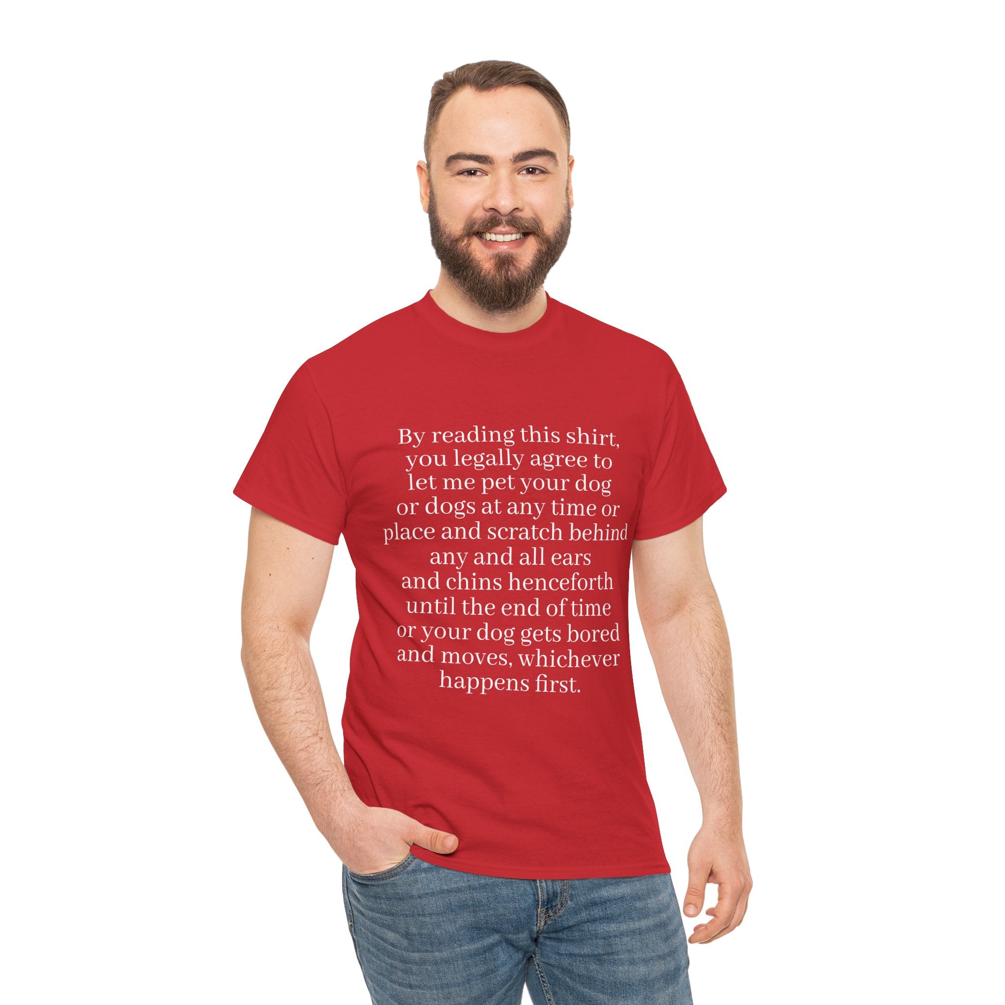 Dog Legal Agreement Shirt  — Funny Shirt for Dog Lovers