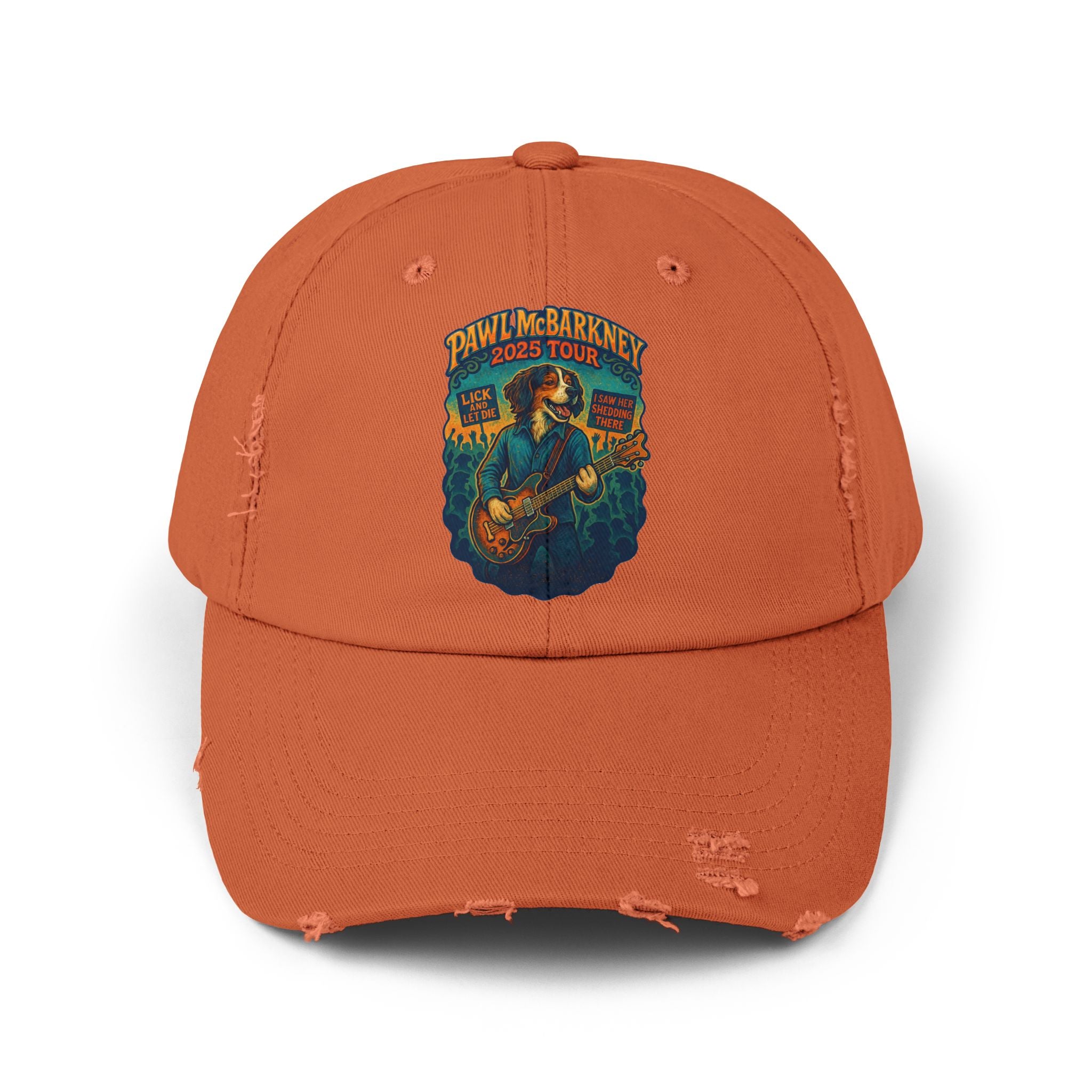 Pawl McBarkney Tour Hat -- Paul McCartney 2025 Tour Merchandise Dog Parody Hat