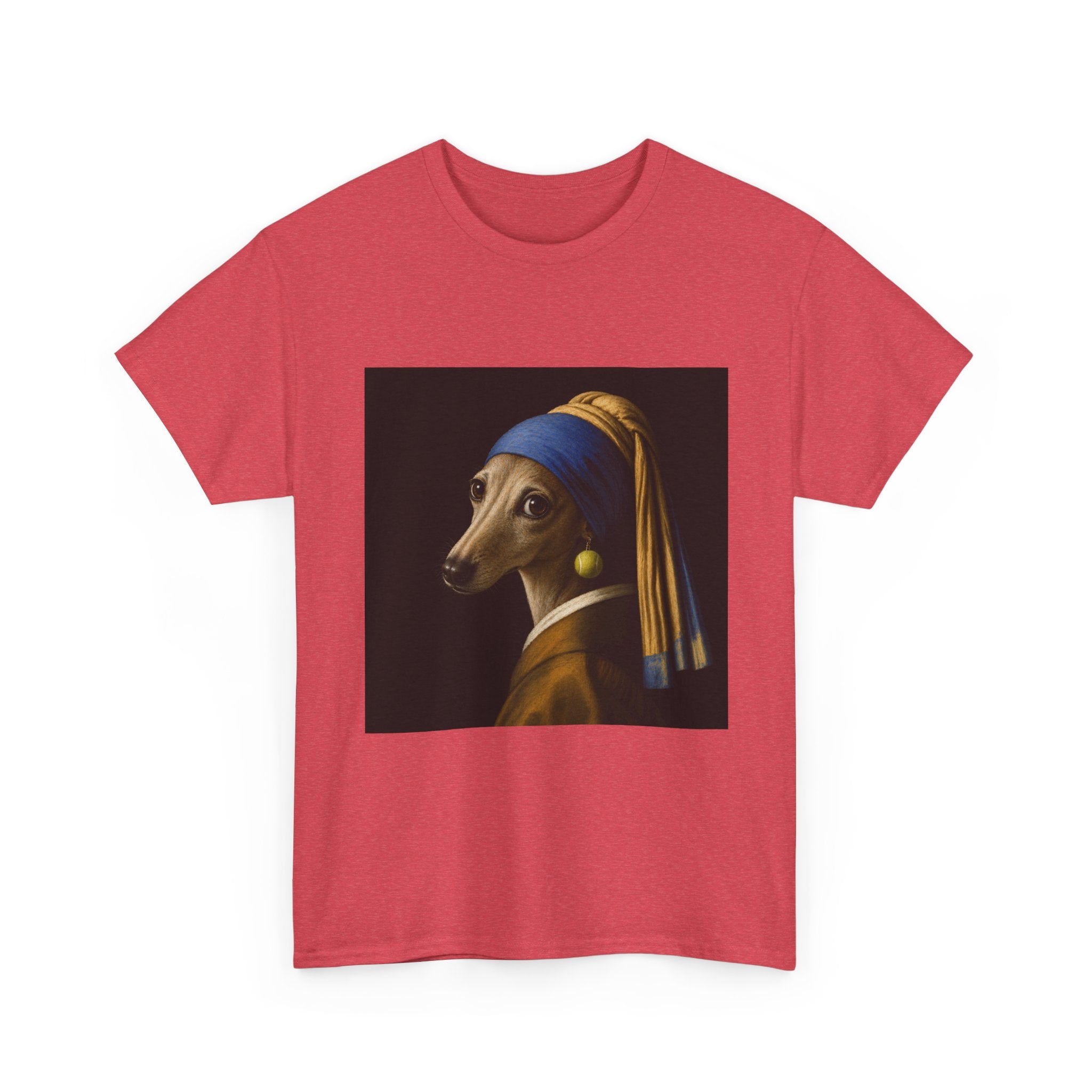 The Girl With the Fuzzy Earring -- Funny Shirt for Dog and Art Lovers