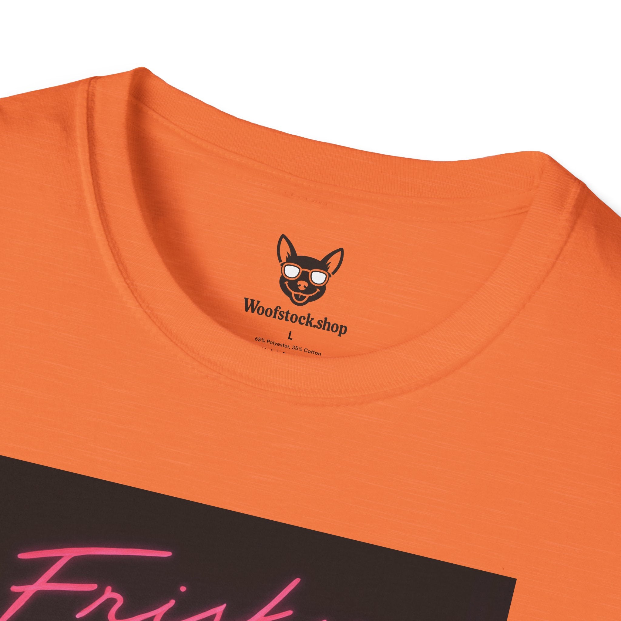 Risky Business Movie Poster Dog Parody Unisex Softstyle T-Shirt -- Funny Dog Movie Tee for Film and Dog Lovers