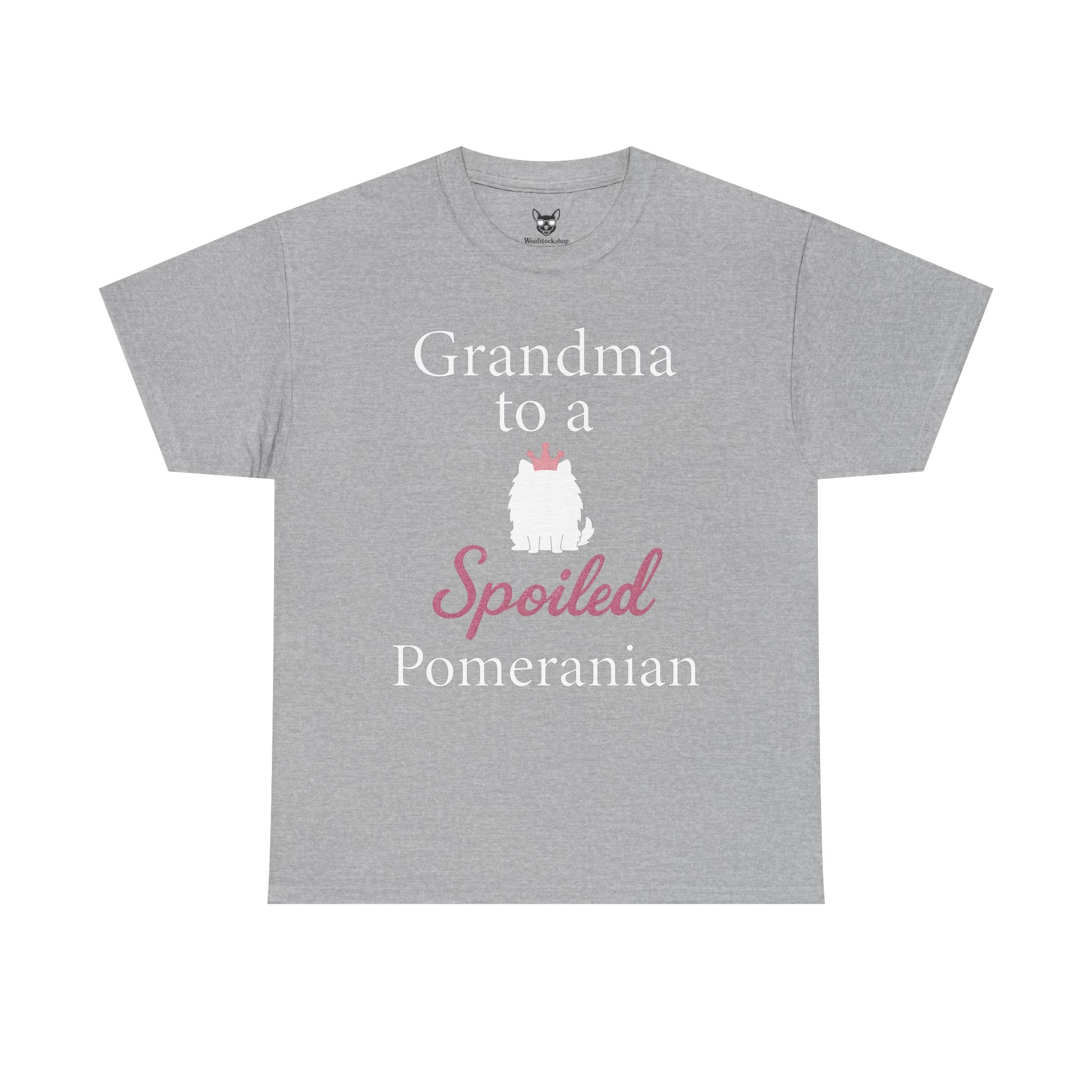 Grandma to a Spoiled Pomeranian T-Shirt — Funny Shirt for Dog Lovers