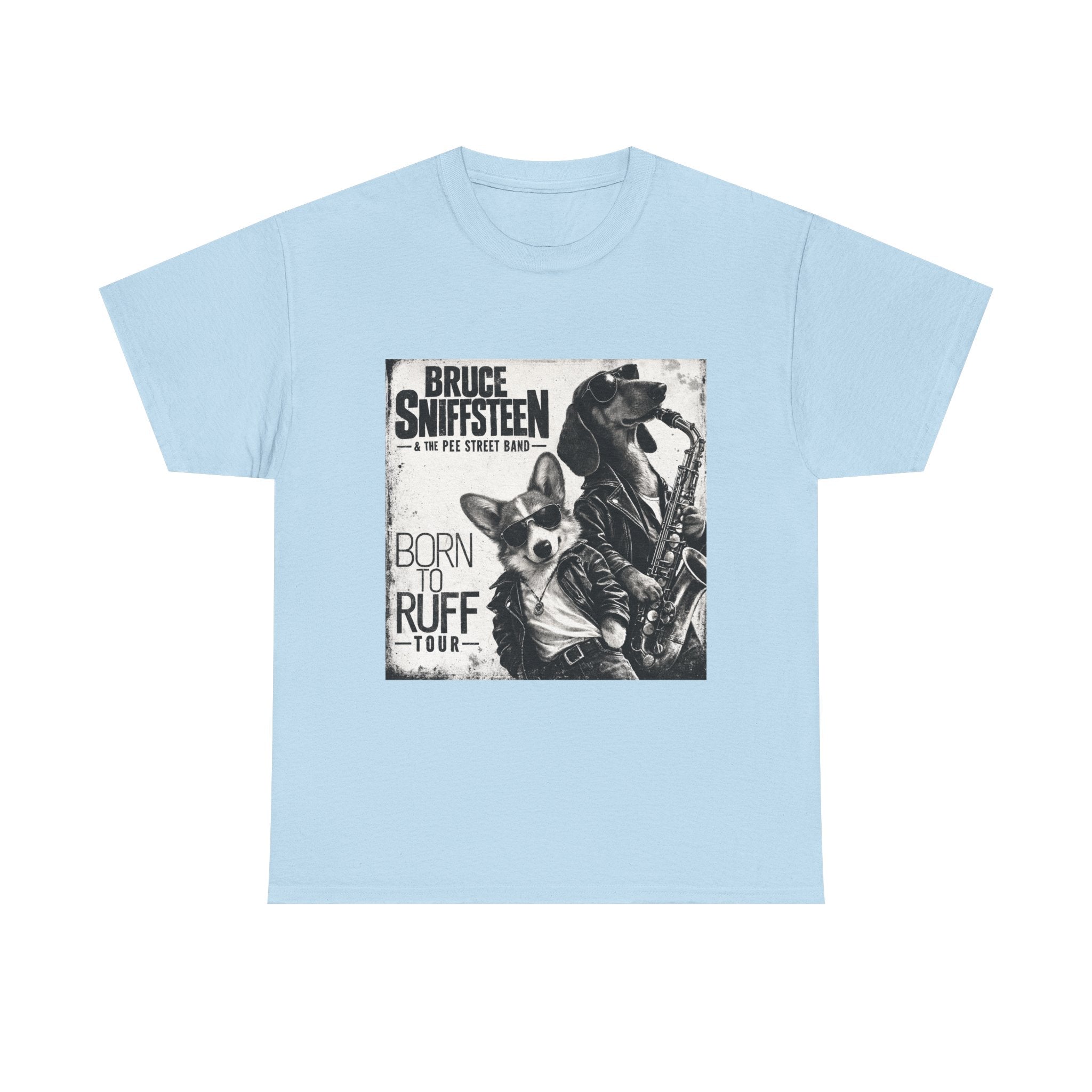 Bruce Sniffsteen & the Pee Street Band Shirt -- Funny Bruce Springsteen 2026 Tour Shirt Parody