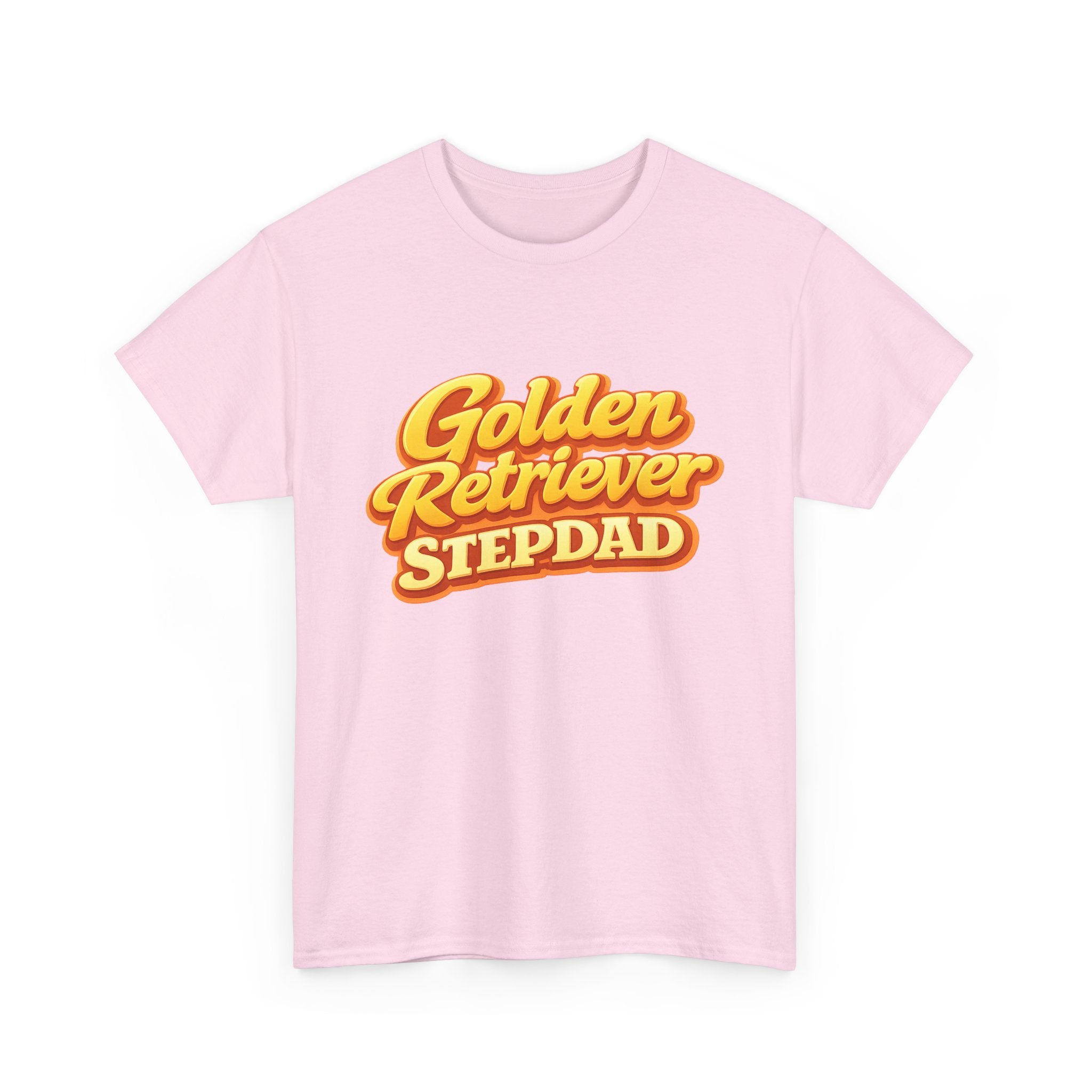 Golden Retriever Stepdad T-Shirt — Funny Shirt for Dog Lovers
