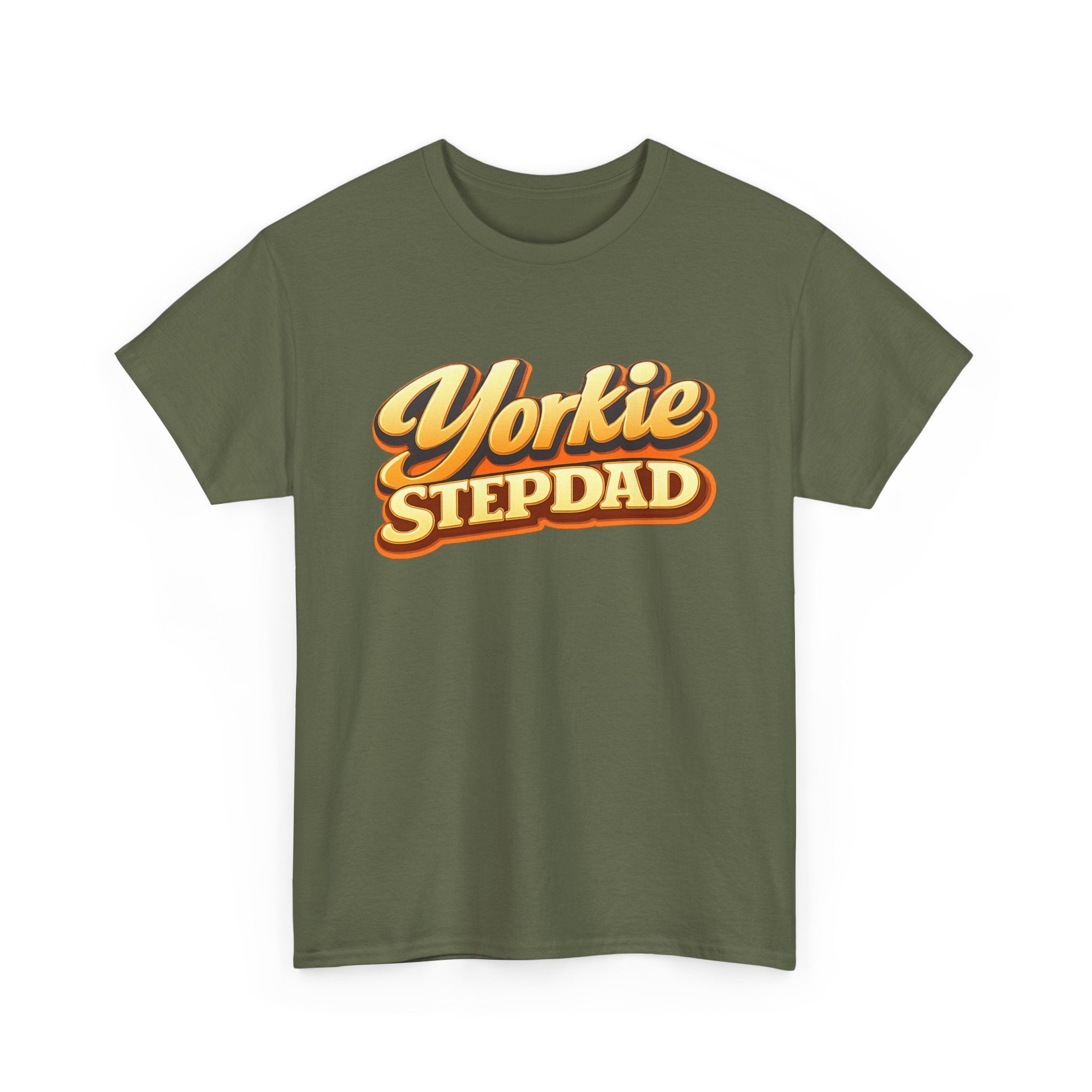 Yorkie Stepdad T-Shirt — Funny Shirt for Dog Lovers