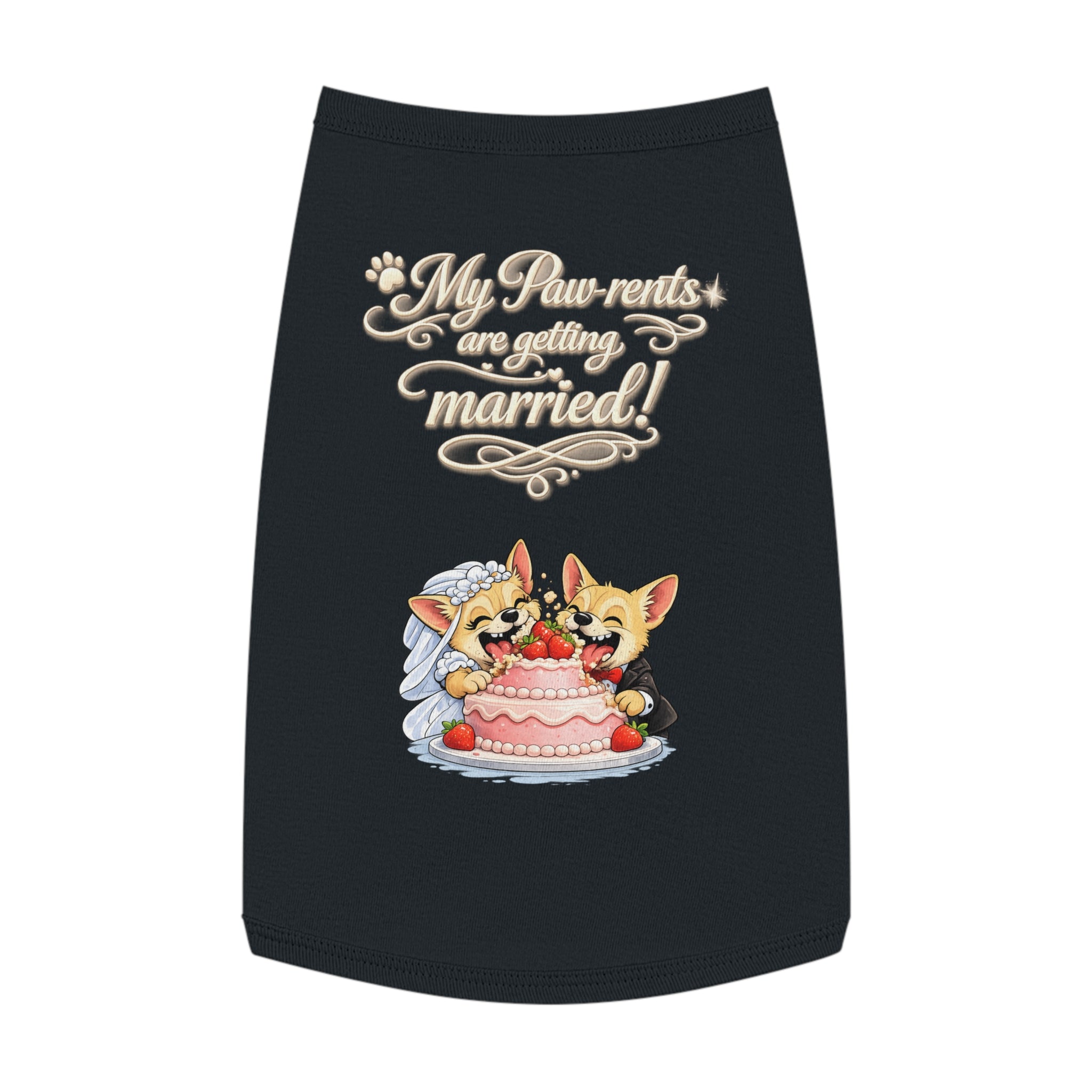 Engagement Gift for Dog Lovers -- My Pawrents Are Getting Married Dog Shirt Wedding Gift (Corgi)