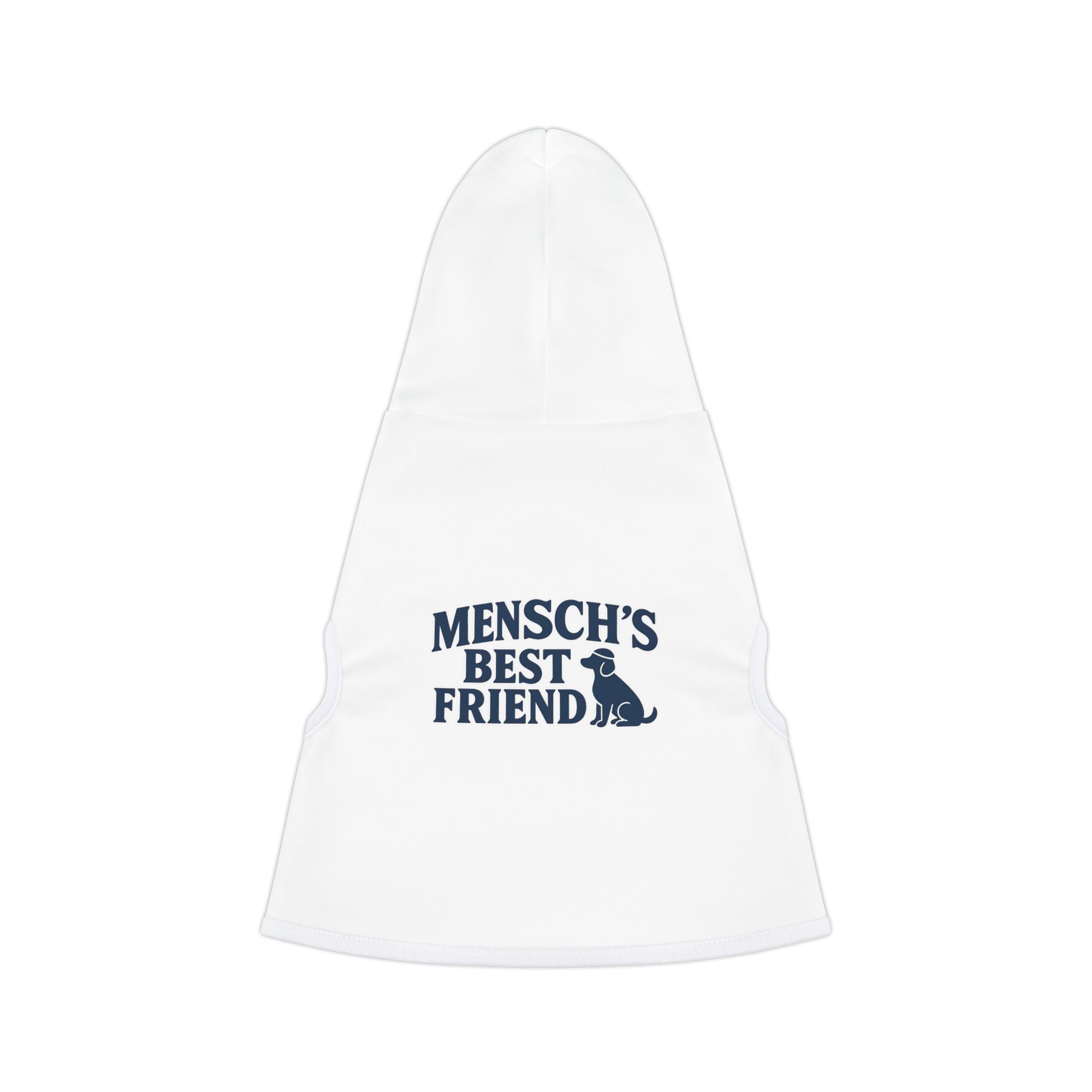 Mensch's Best Friend Dog Hoodie -- Funny Dog Hannukah Apparel