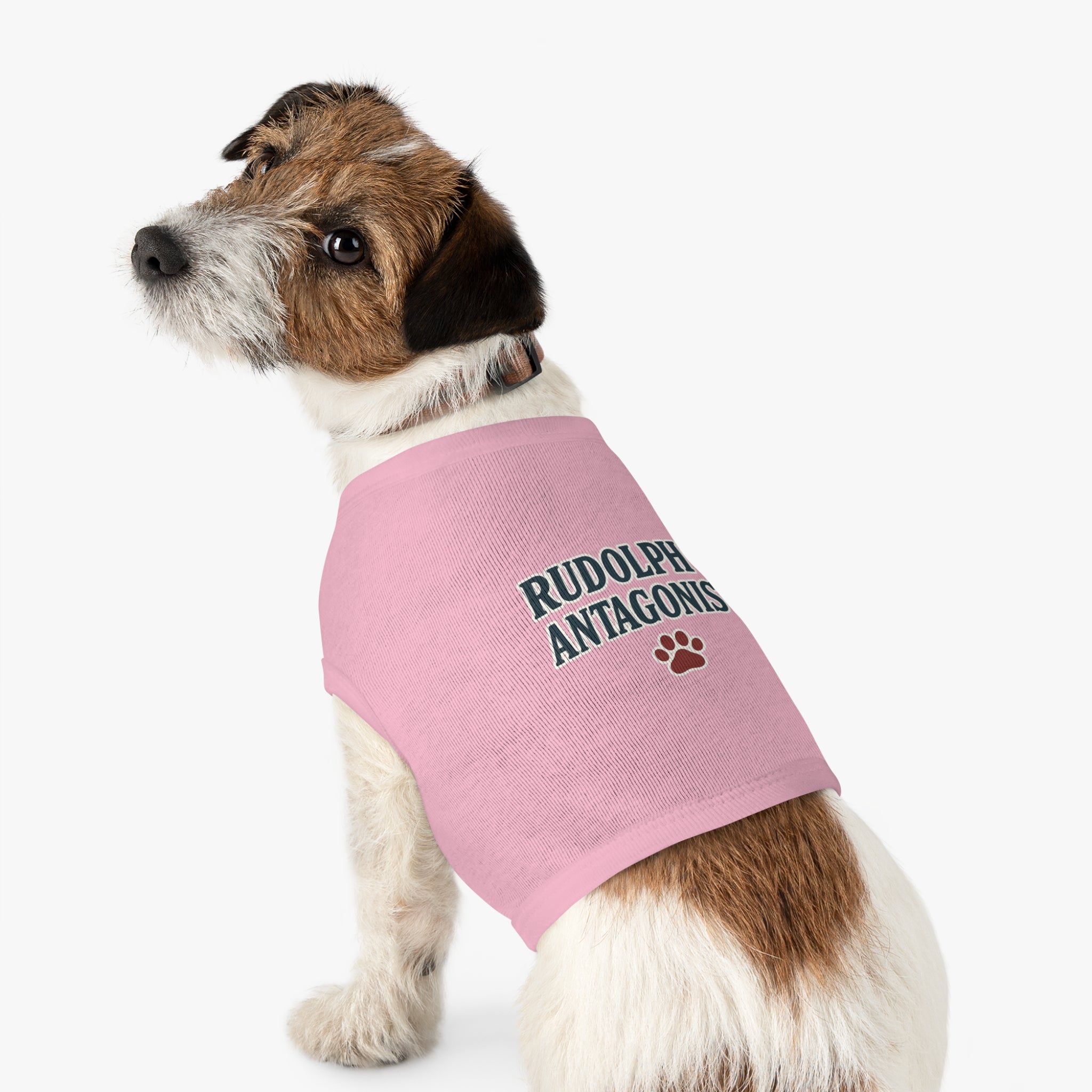 Rudolph's Antagonist Dog Tank Top -- Funny Christmas Apparel for Dogs