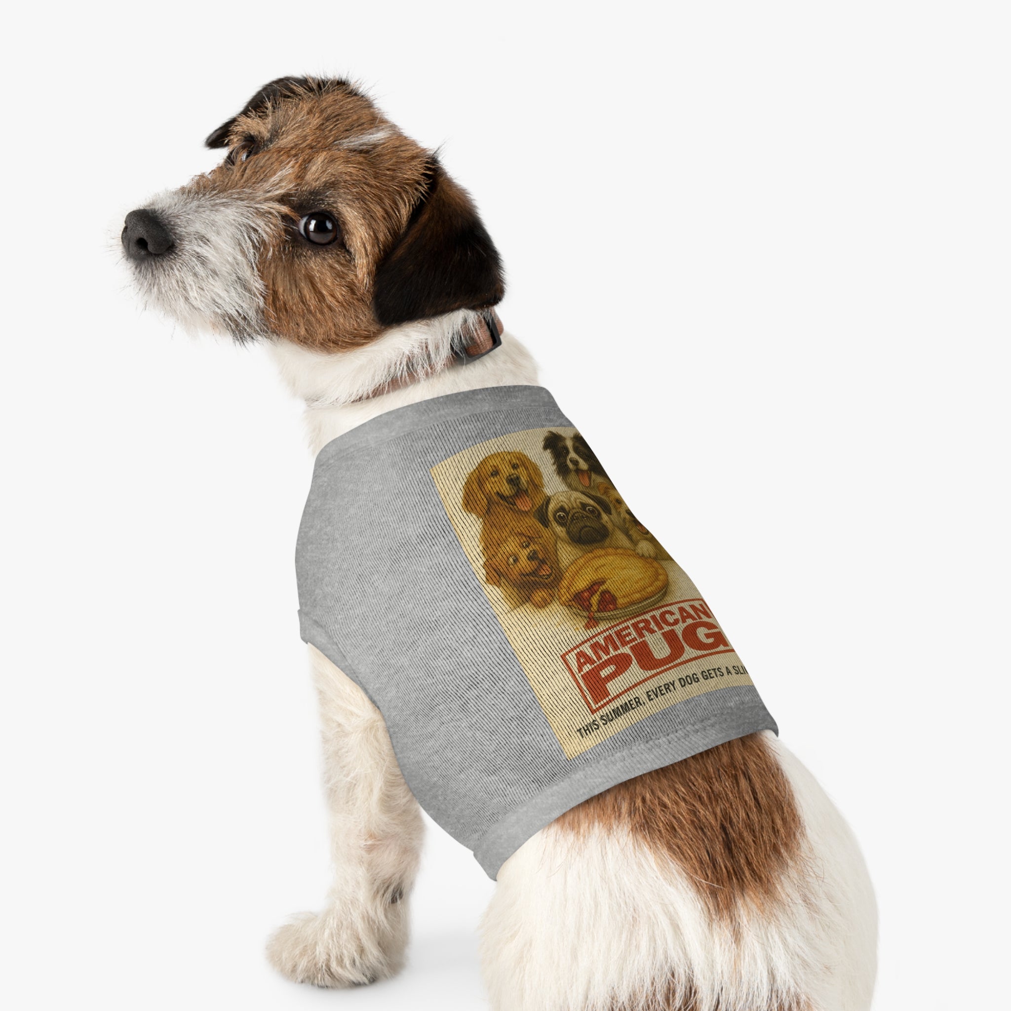 American Pug Pet Tank Top-- Funny Parody Shirt for Dog Lovers