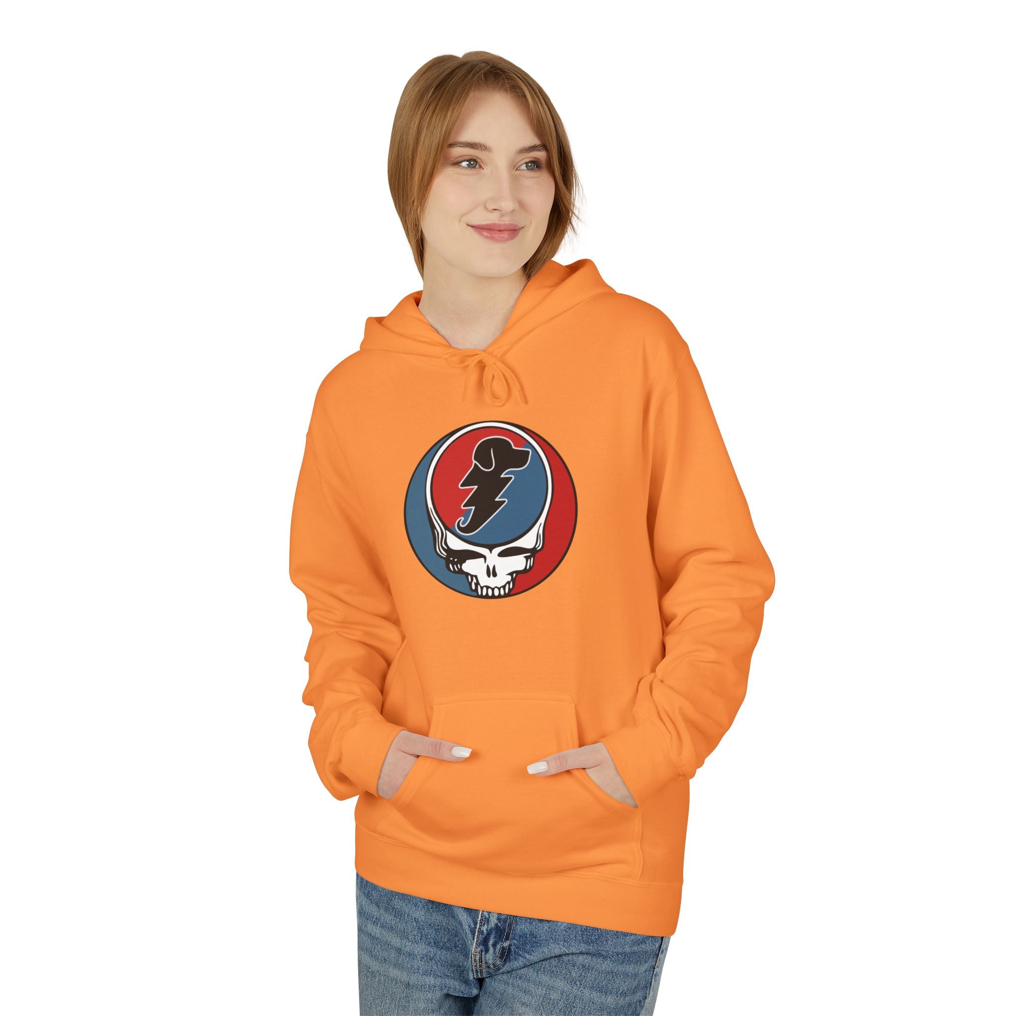 Grateful Dead Parody Dog Hoodie — Funny Hoodie for Deadheads and Dog Lovers