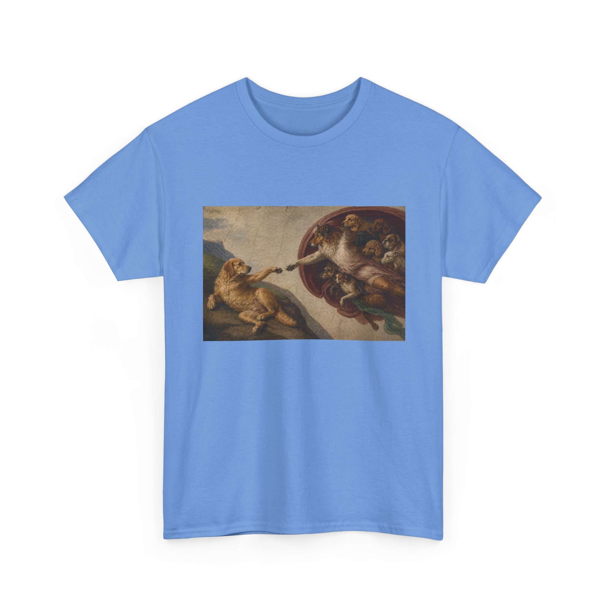 The Creation of Paw-dam -- Funny Shirt for Dog and Art Lovers