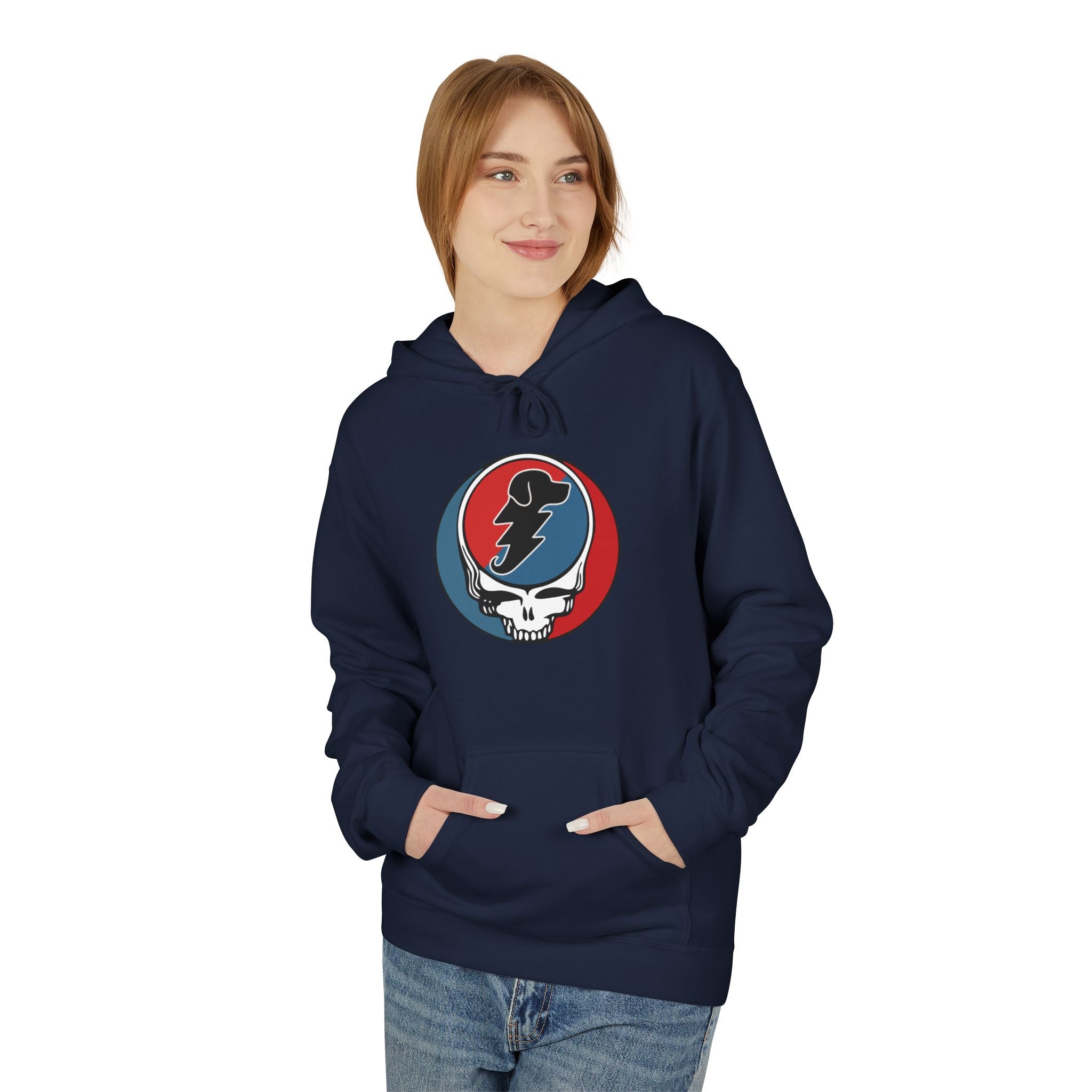 Grateful Dead Parody Dog Hoodie — Funny Hoodie for Deadheads and Dog Lovers