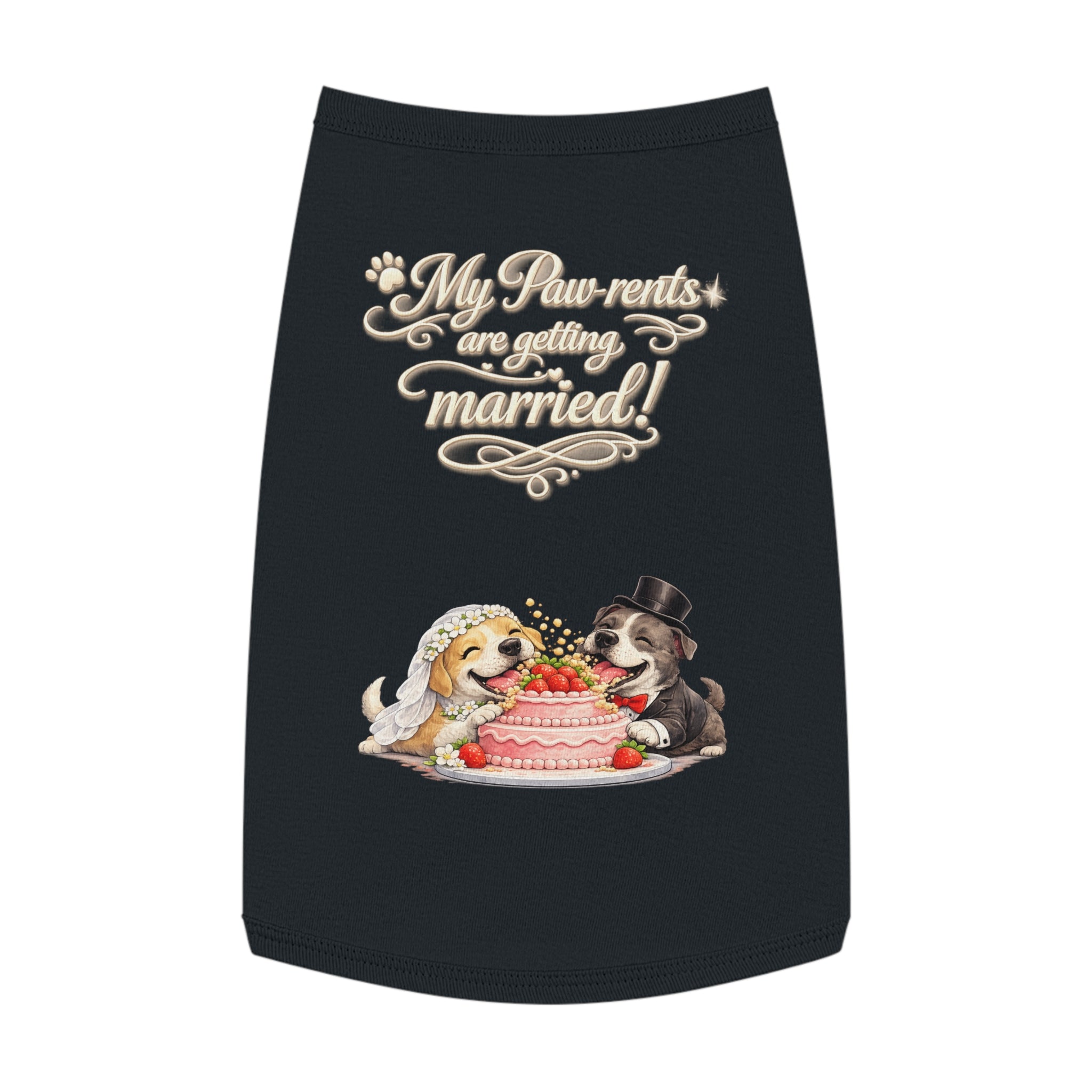 Engagement Gift for Dog Lovers -- My Pawrents Are Getting Married Dog Shirt Wedding Gift (Pit bull)