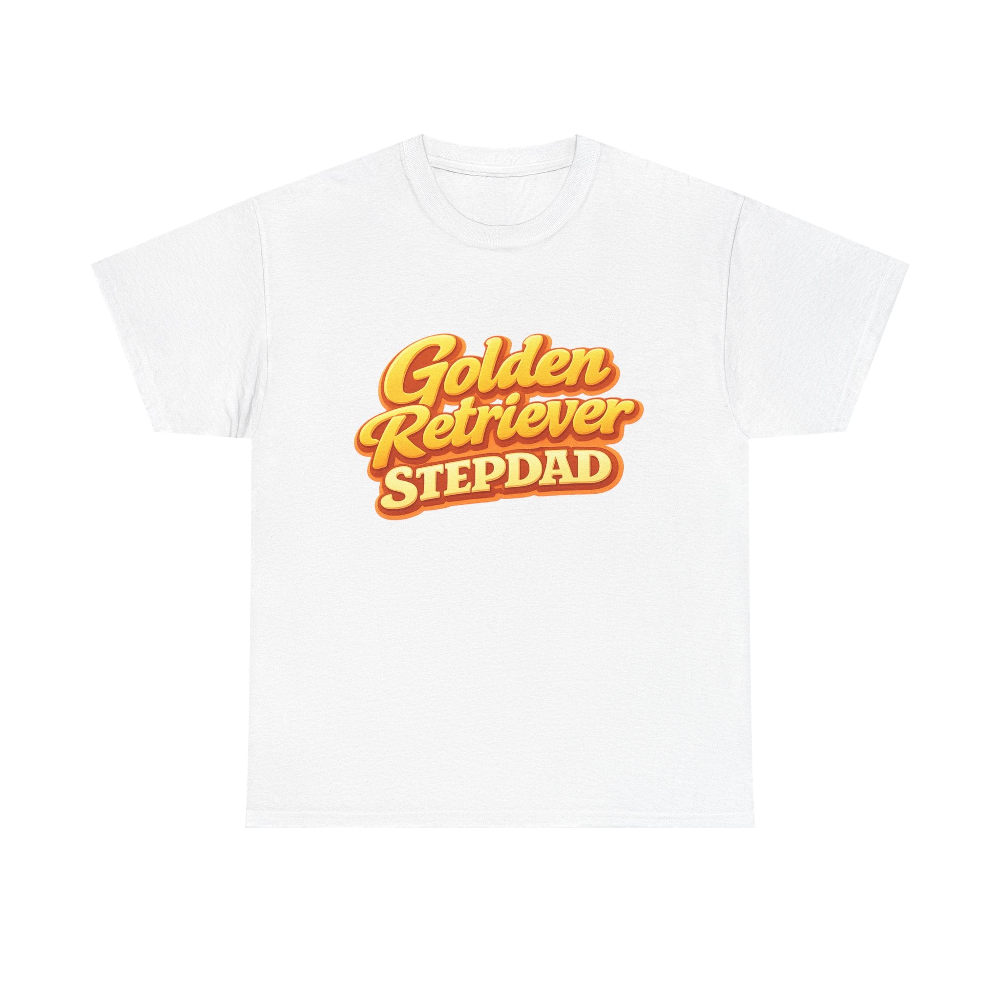 Golden Retriever Stepdad T-Shirt — Funny Shirt for Dog Lovers