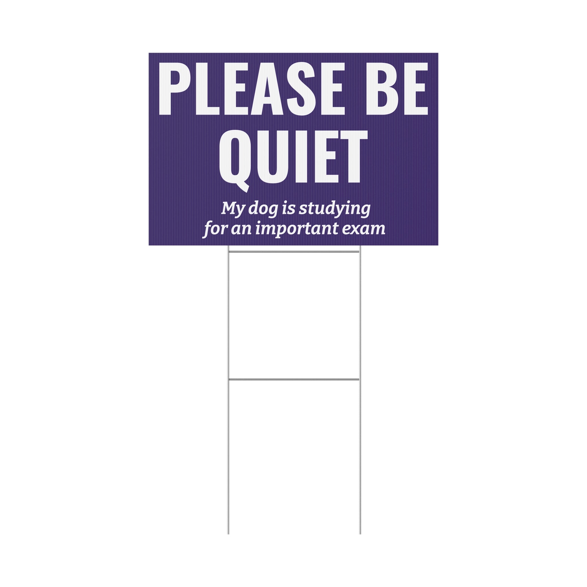 Copy of Copy of Copy of Copy of Copy of Beware of Anxious Chihuahua Yard Sign - Funny Dog Warning Plastic Lawn Sign