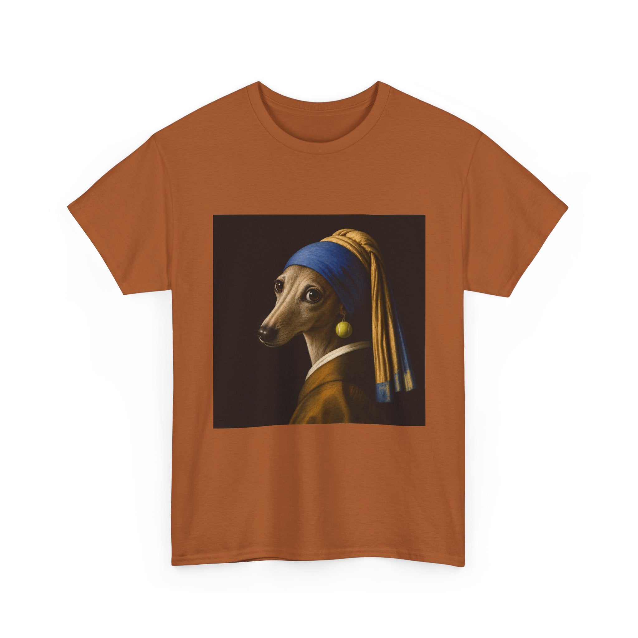 The Girl With the Fuzzy Earring -- Funny Shirt for Dog and Art Lovers
