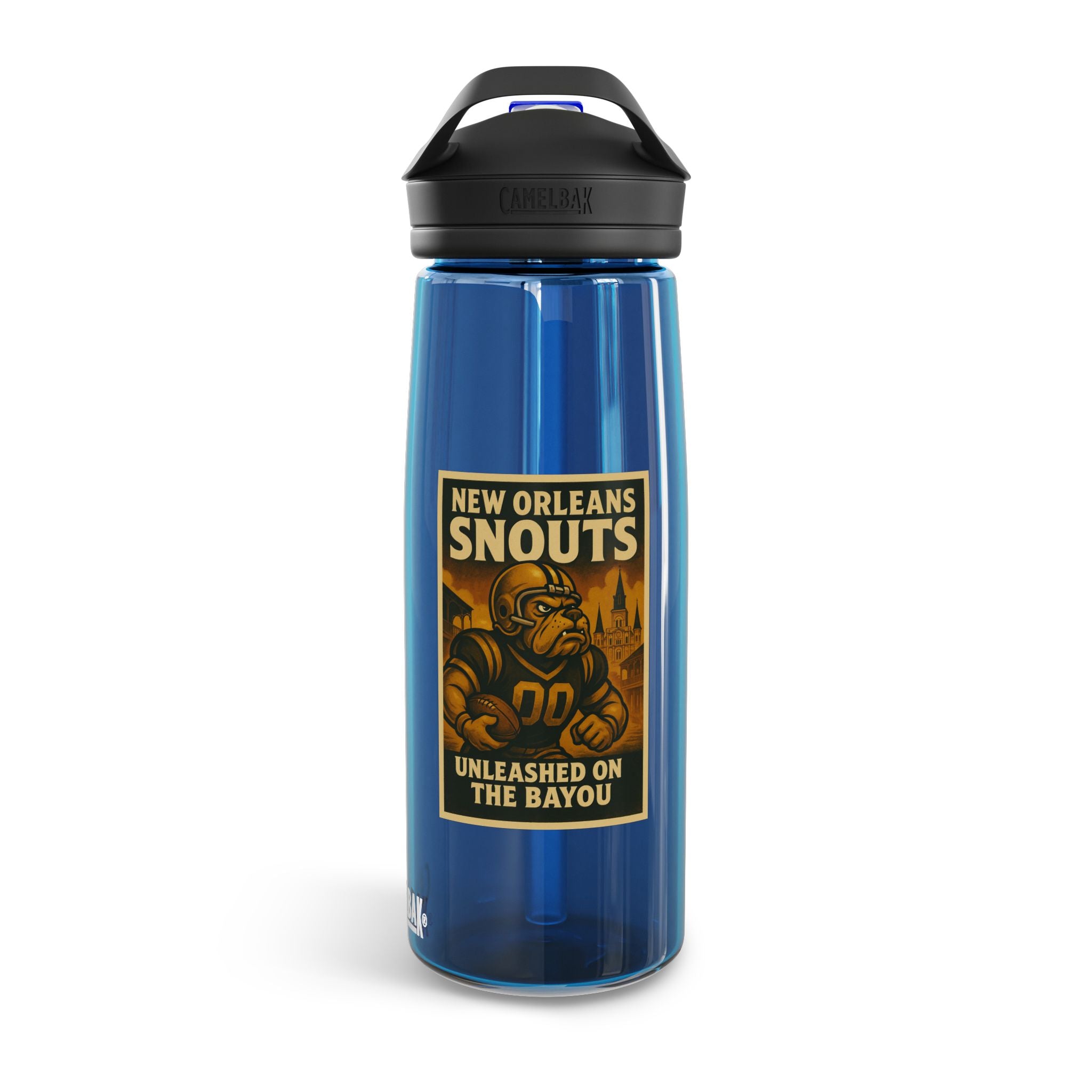 25oz CameBak Water Bottle – Funny Dog Football Team Gift