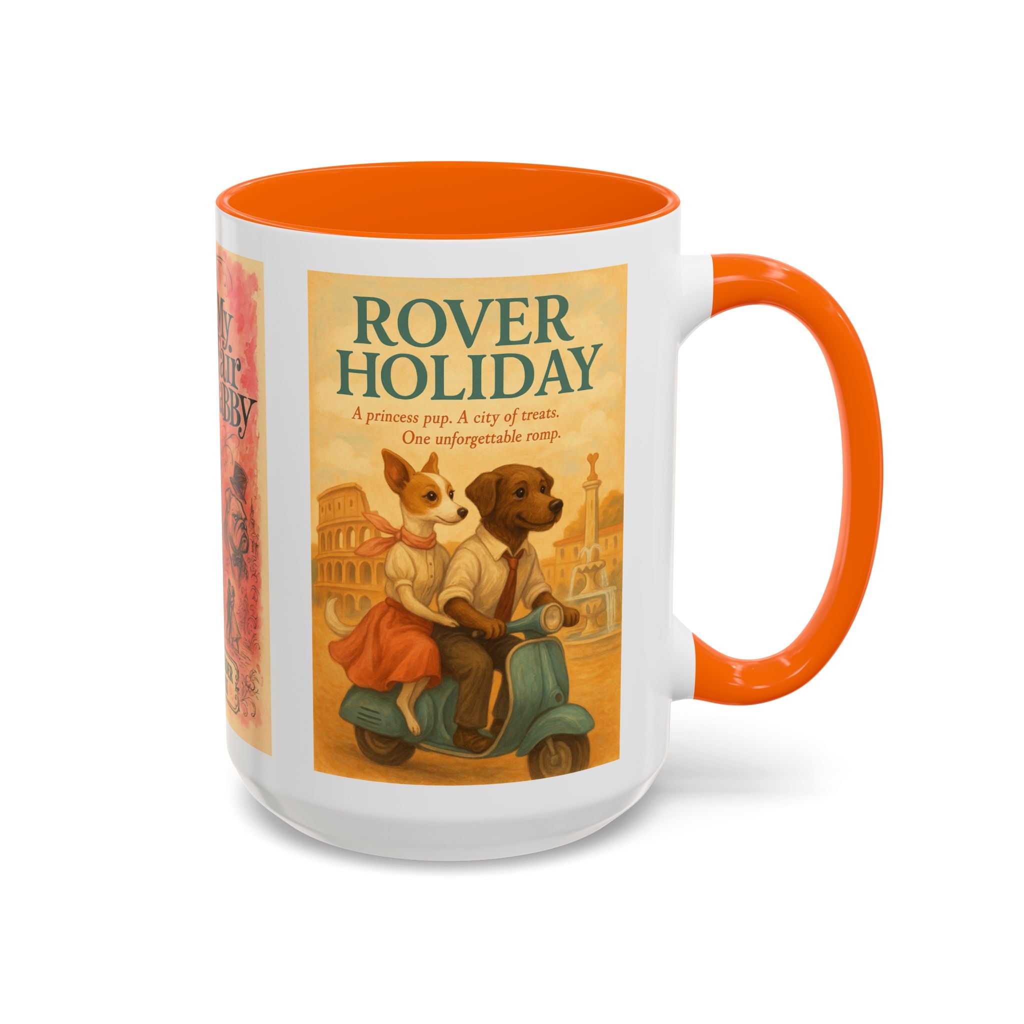 Audrey Hepburn Dog Parody Mug – Funny Gift for Classic Movie Lovers