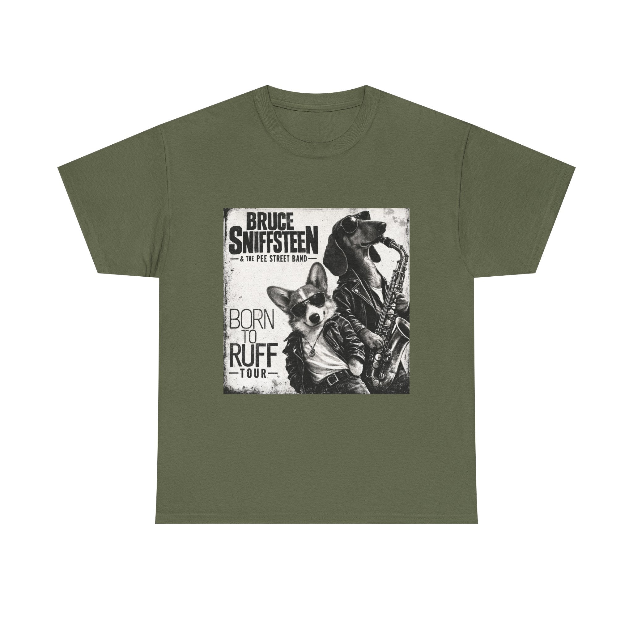 Bruce Sniffsteen & the Pee Street Band Shirt -- Funny Bruce Springsteen 2026 Tour Shirt Parody