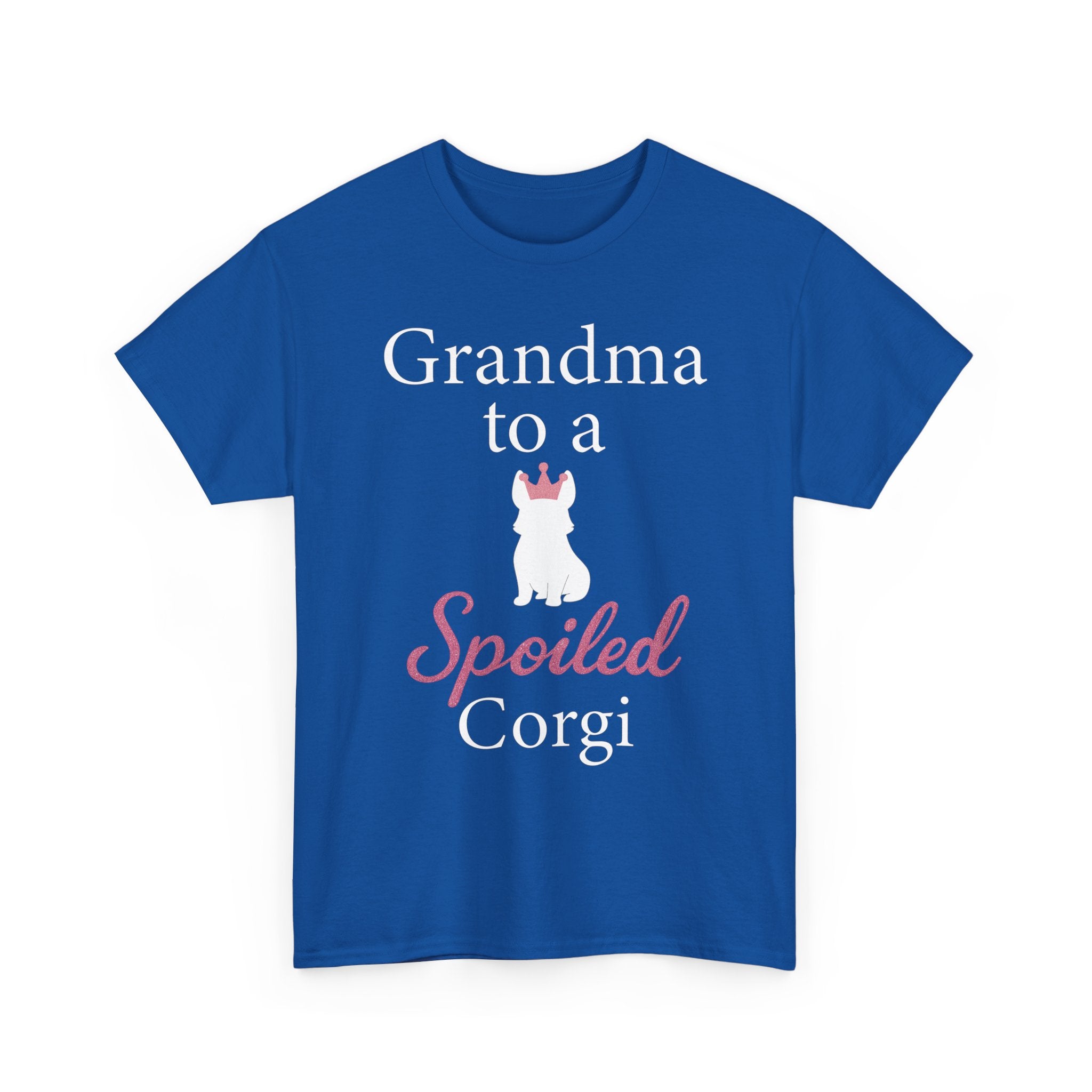 Grandma to a Spoiled Corgi T-Shirt — Funny Shirt for Dog Lovers