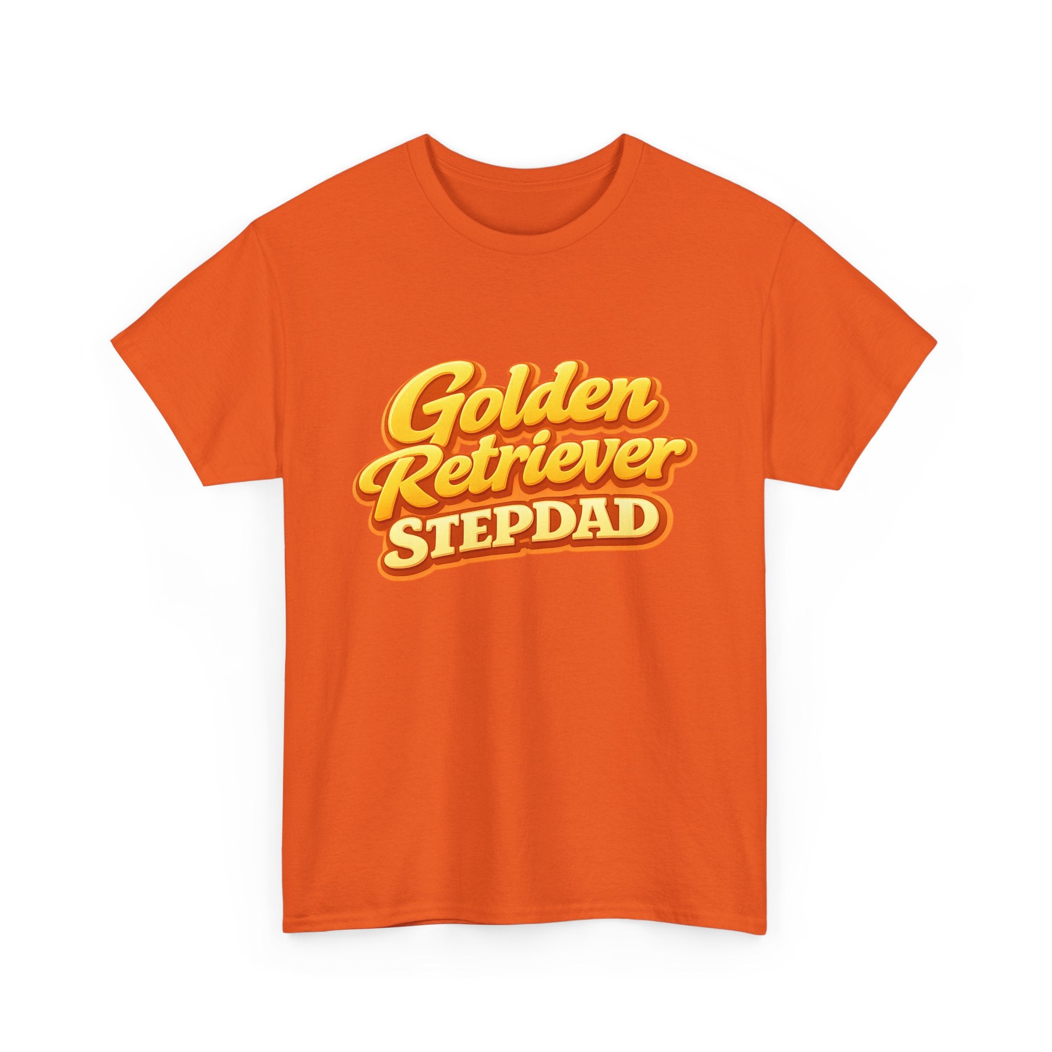 Golden Retriever Stepdad T-Shirt — Funny Shirt for Dog Lovers