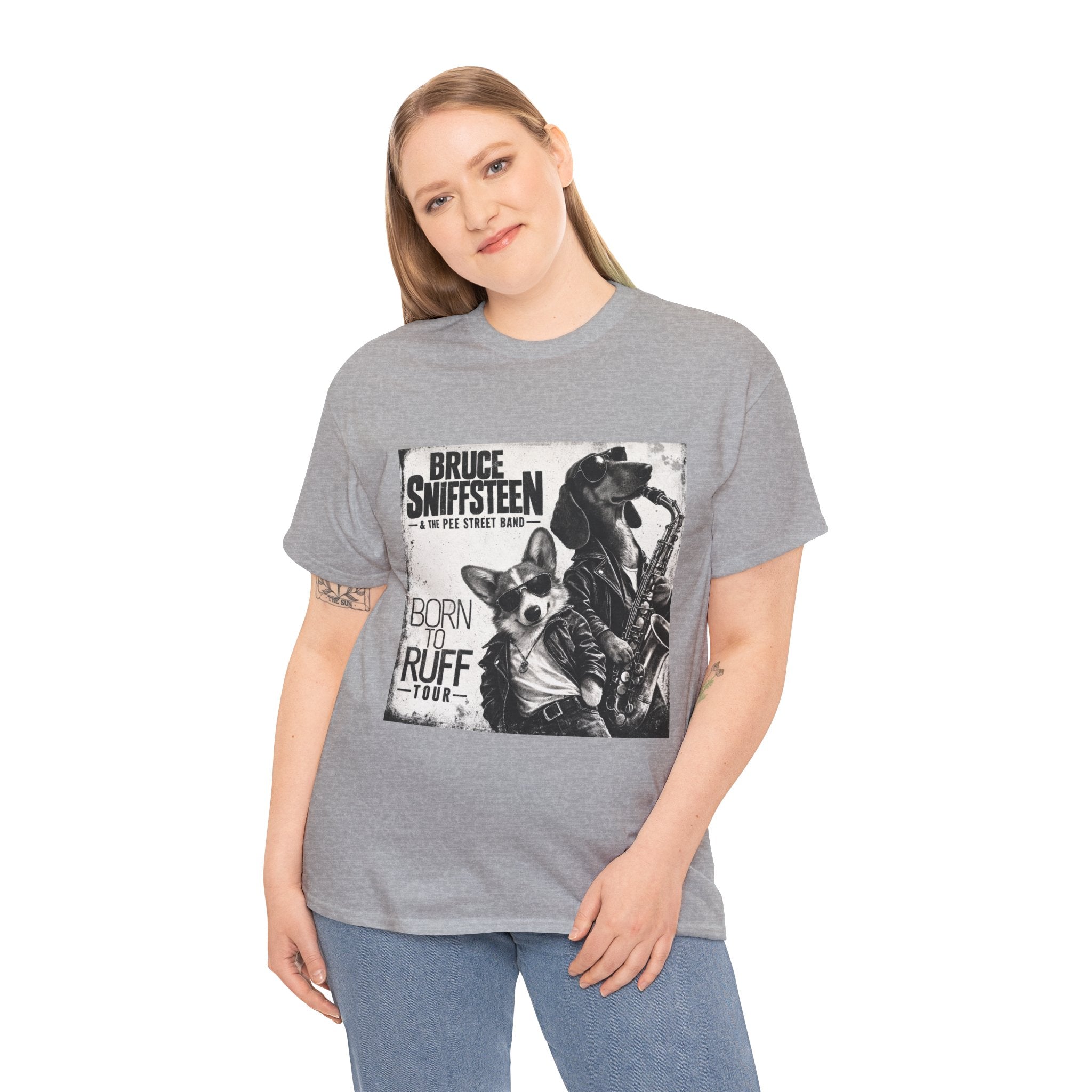 Bruce Sniffsteen & the Pee Street Band Shirt -- Funny Bruce Springsteen 2026 Tour Shirt Parody