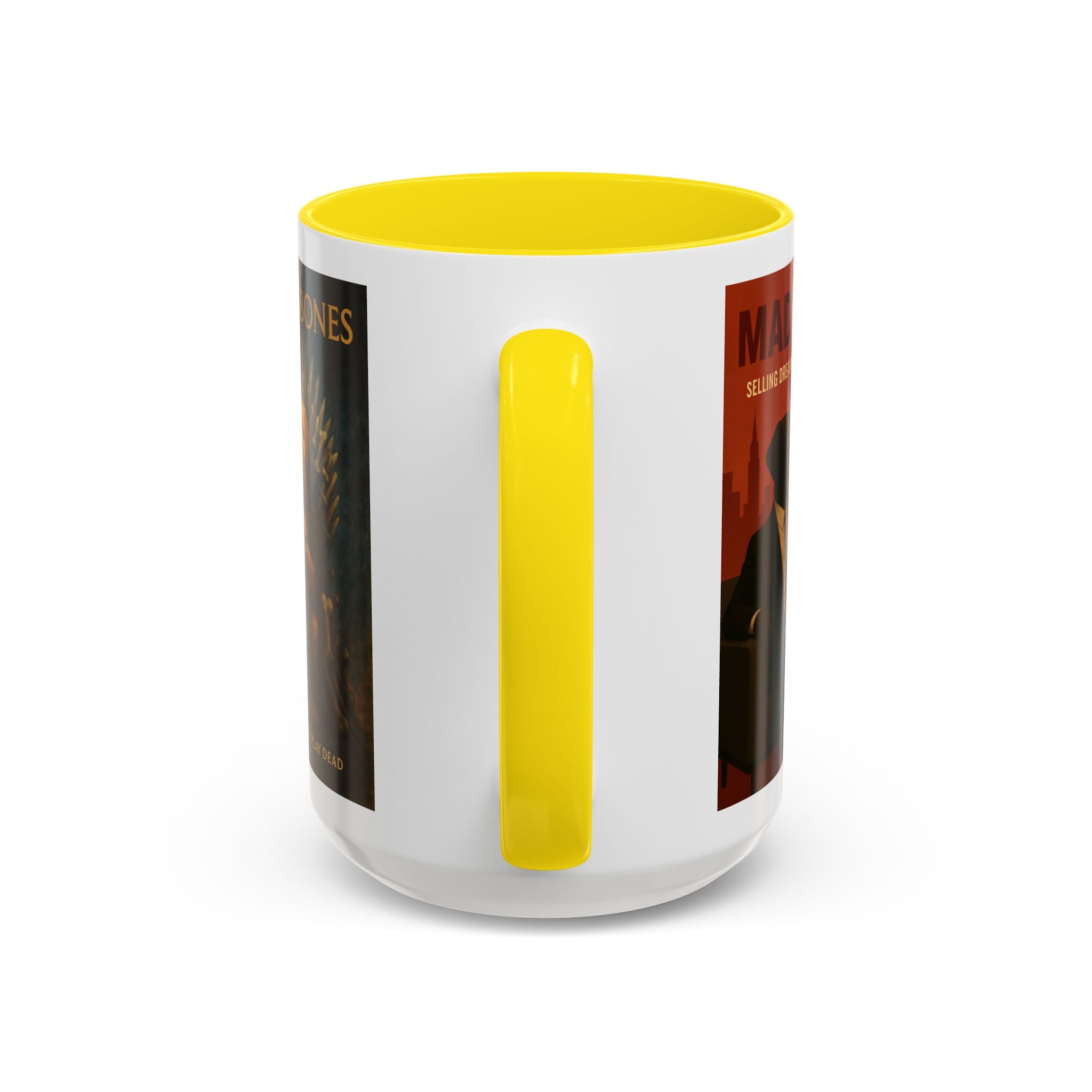 Golden TV Classics Dog Parody Coffee Mug – Mad Men, The Wire & Game of Thrones