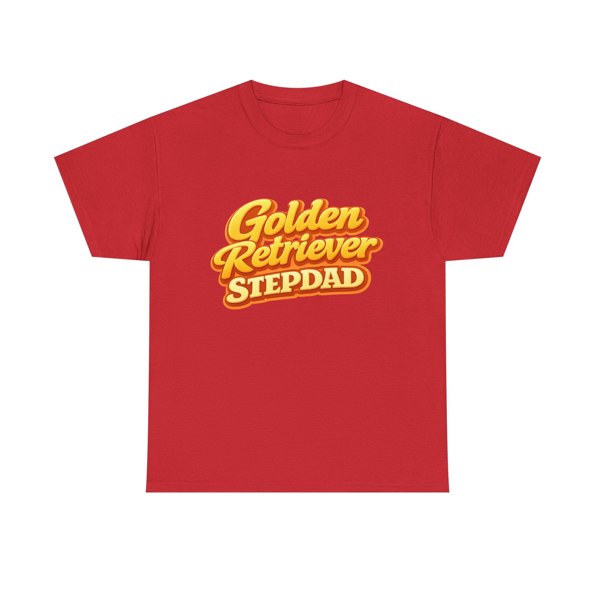 Golden Retriever Stepdad T-Shirt — Funny Shirt for Dog Lovers