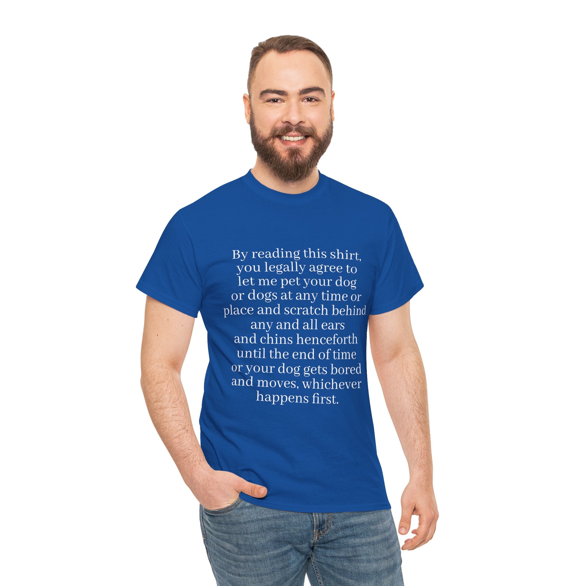 Dog Legal Agreement Shirt  — Funny Shirt for Dog Lovers