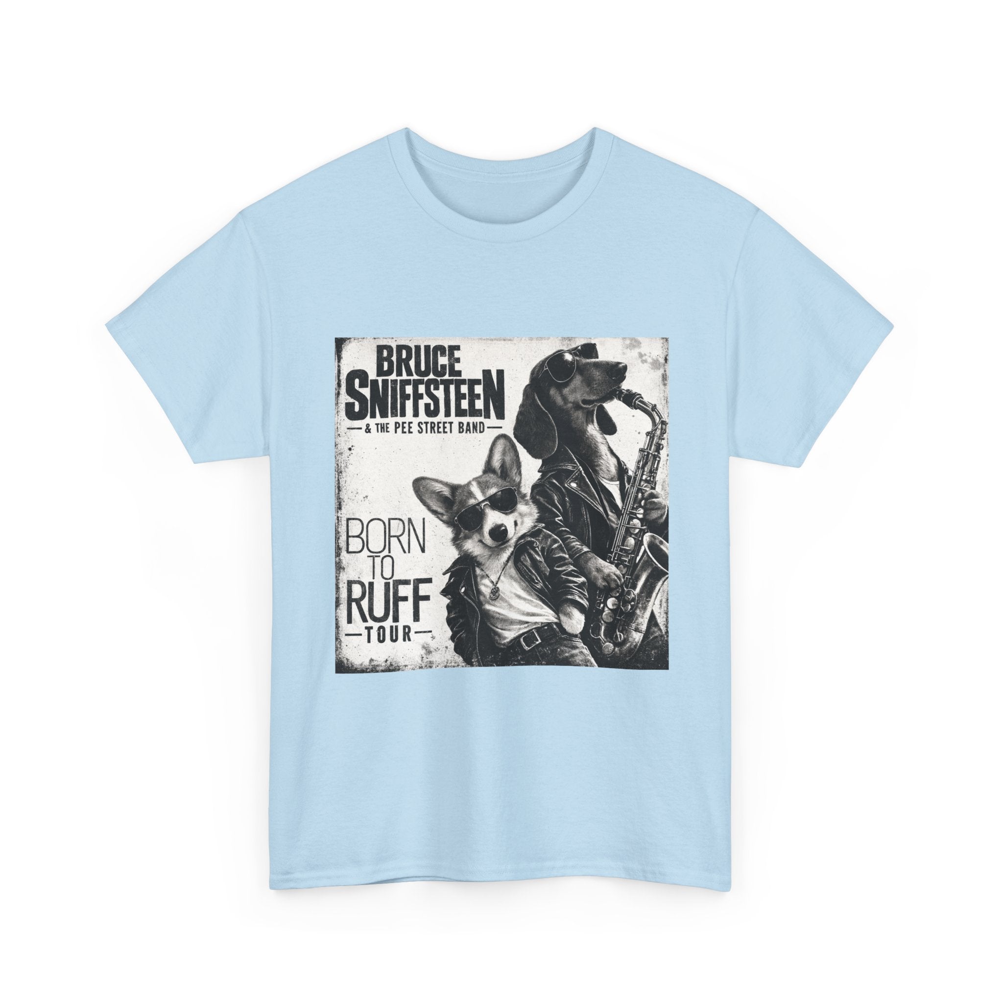 Bruce Sniffsteen & the Pee Street Band Shirt -- Funny Bruce Springsteen 2026 Tour Shirt Parody