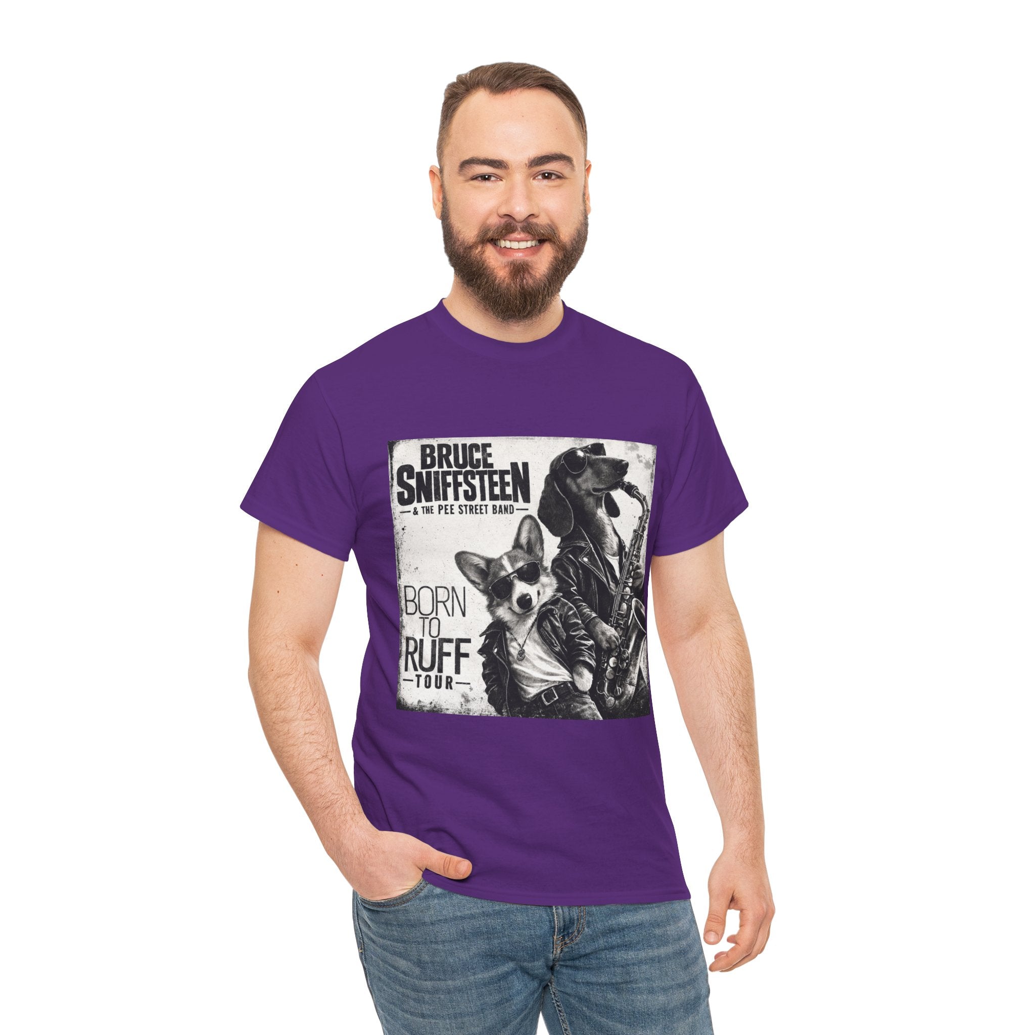 Bruce Sniffsteen & the Pee Street Band Shirt -- Funny Bruce Springsteen 2026 Tour Shirt Parody