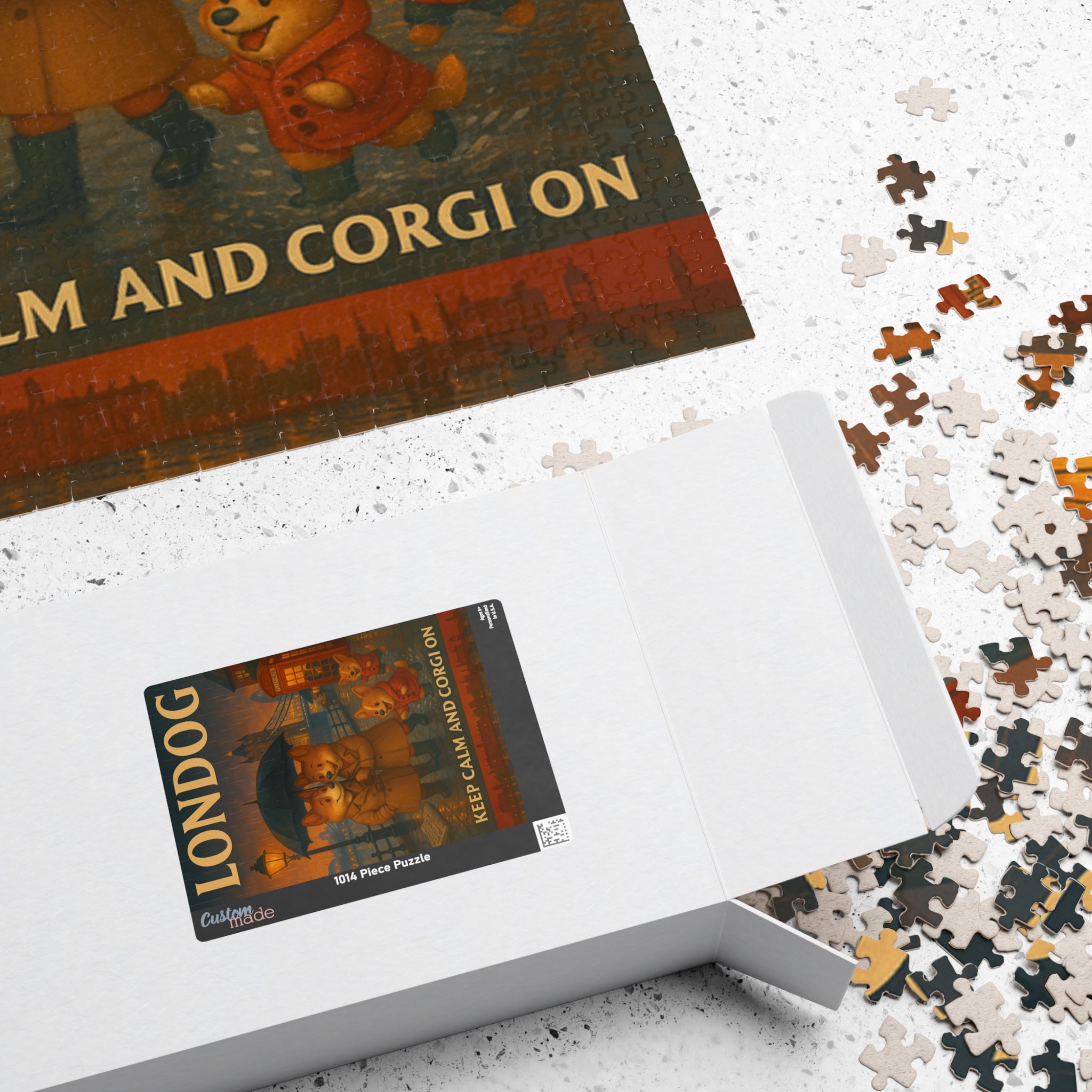 Londog Vintage Travel Poster Puzzle