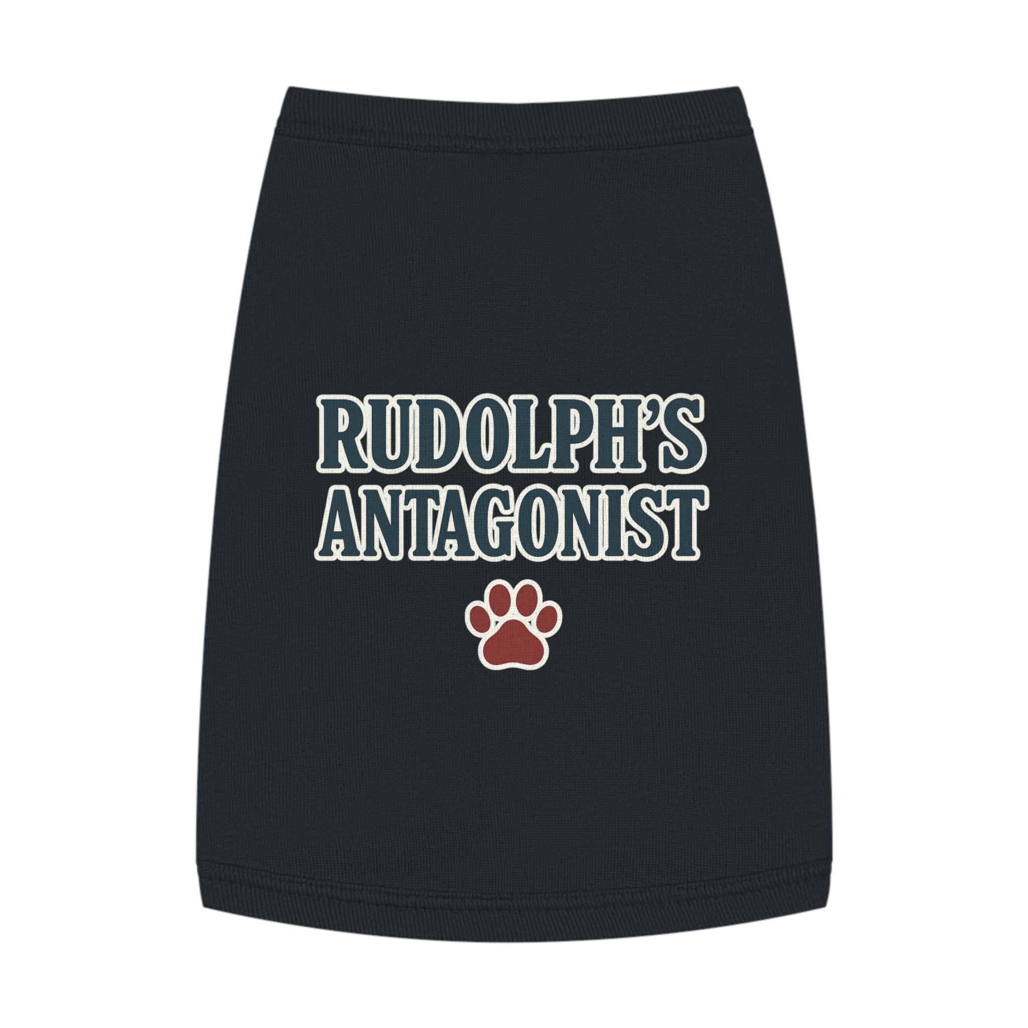 Rudolph's Antagonist Dog Tank Top -- Funny Christmas Apparel for Dogs