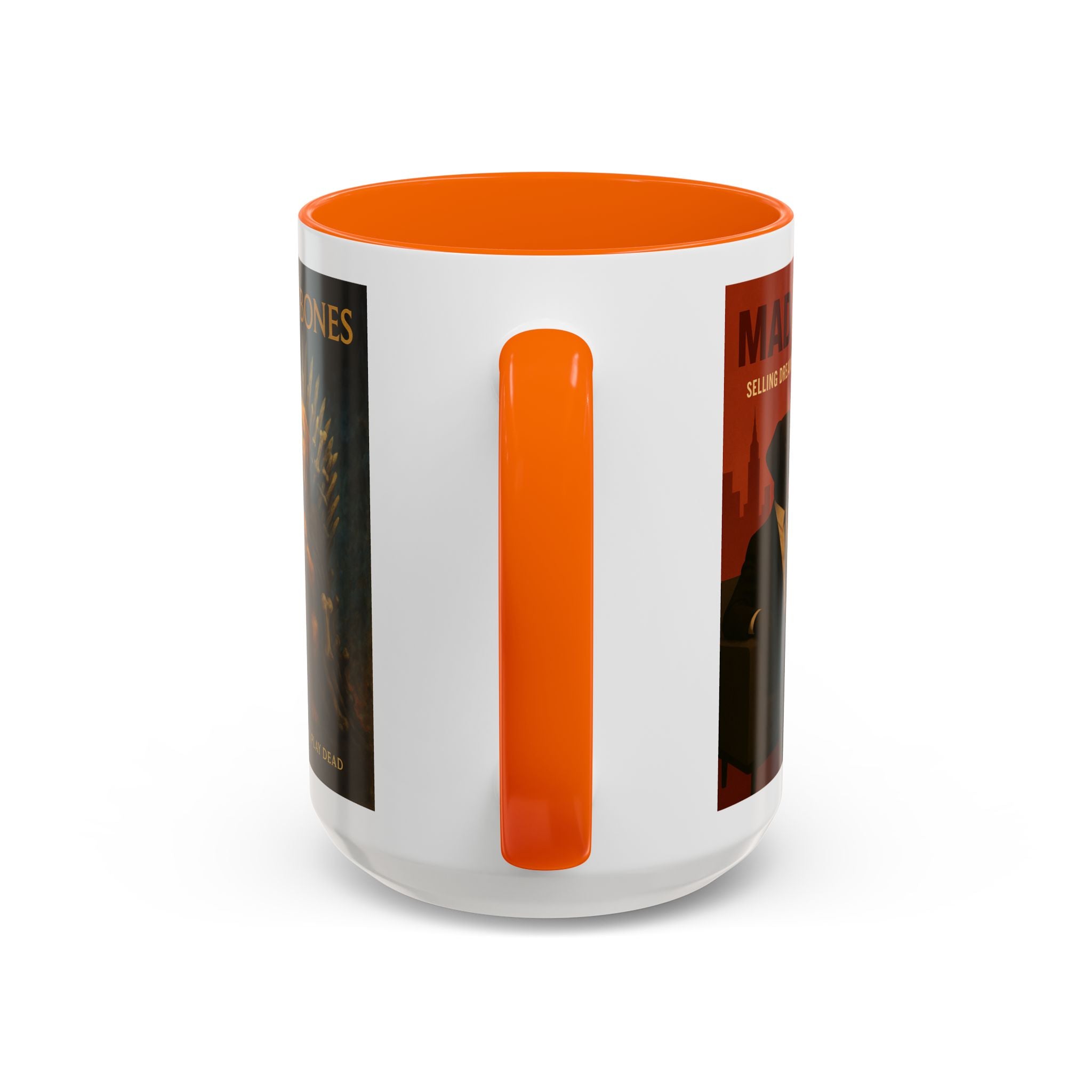 Golden TV Classics Dog Parody Coffee Mug – Mad Men, The Wire & Game of Thrones