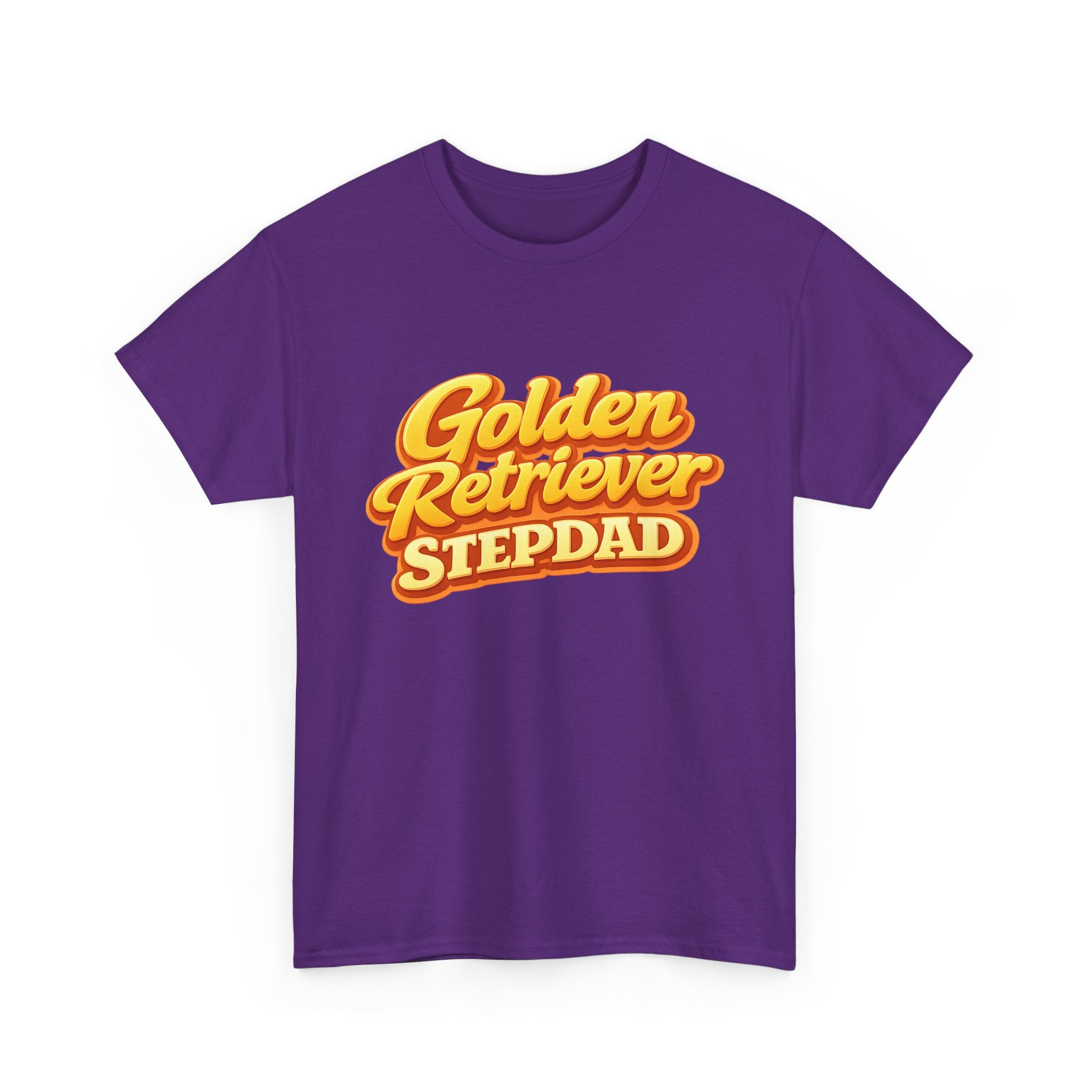 Golden Retriever Stepdad T-Shirt — Funny Shirt for Dog Lovers