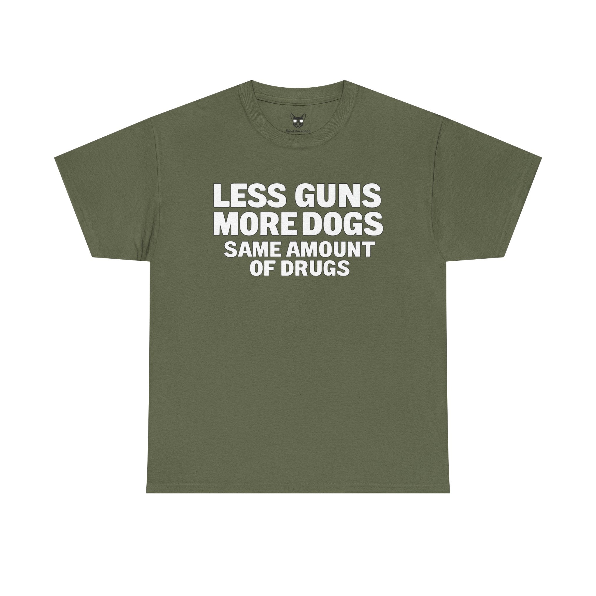 Less Guns, More Dogs, Same Amount of Drugs Shirt