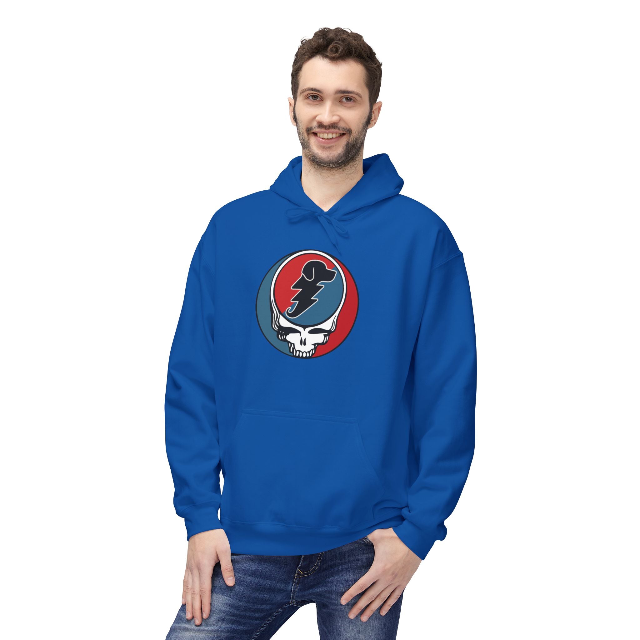 Grateful Dead Parody Dog Hoodie — Funny Hoodie for Deadheads and Dog Lovers