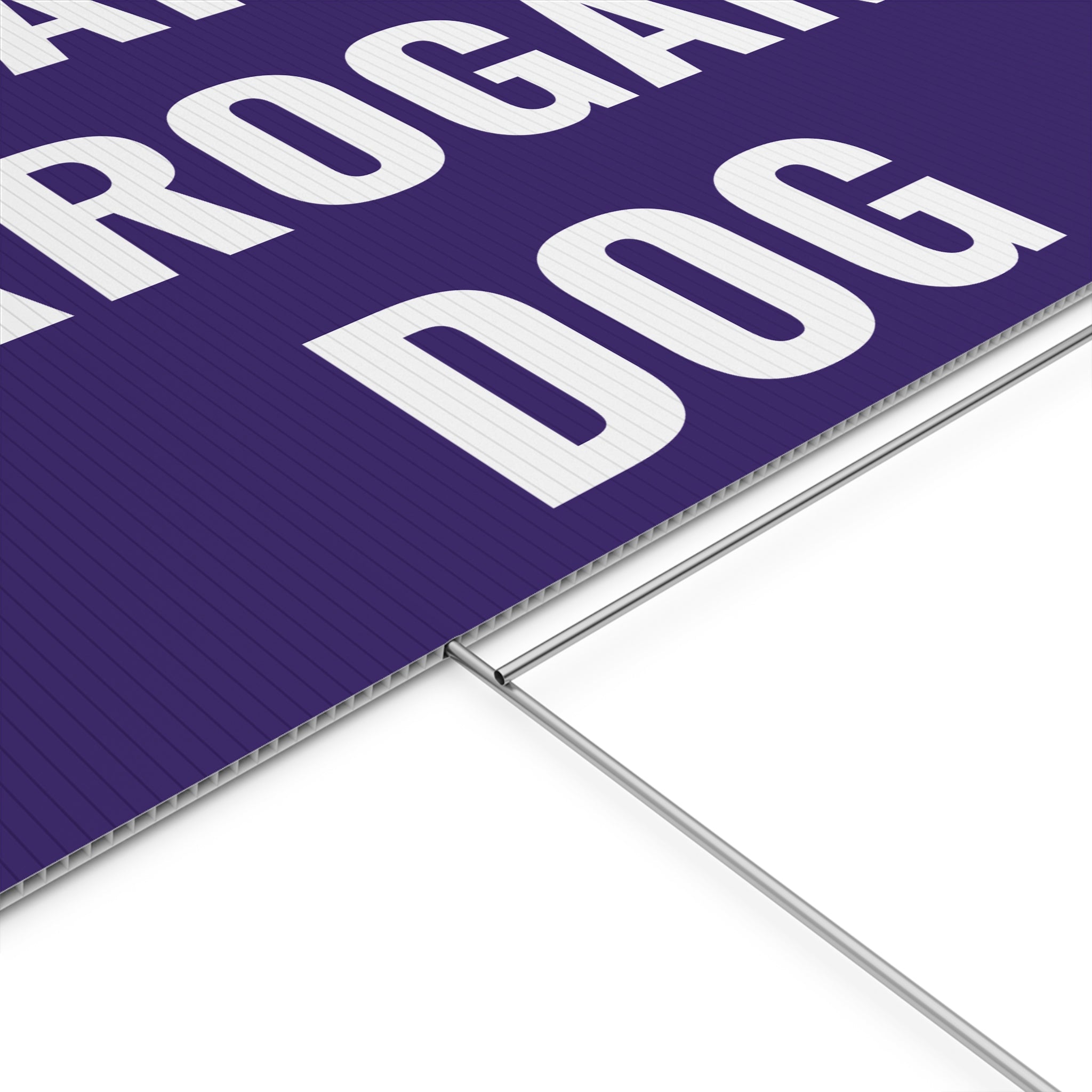 Copy of Copy of Copy of Copy of Beware of Anxious Chihuahua Yard Sign - Funny Dog Warning Plastic Lawn Sign