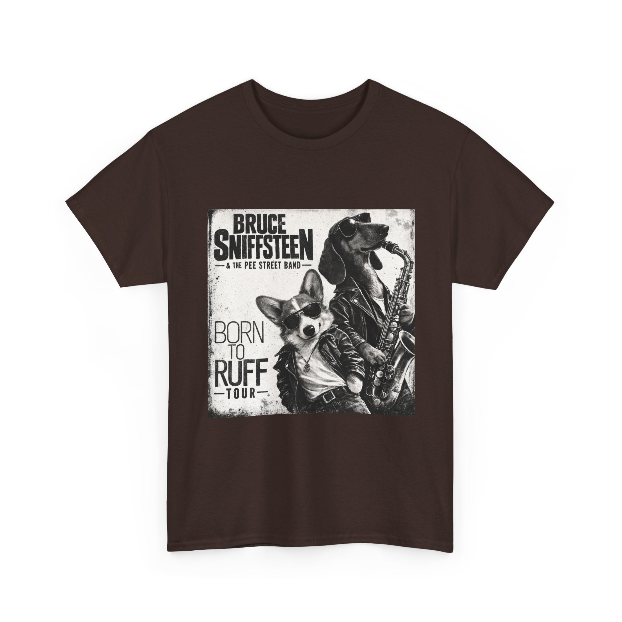 Bruce Sniffsteen & the Pee Street Band Shirt -- Funny Bruce Springsteen 2026 Tour Shirt Parody