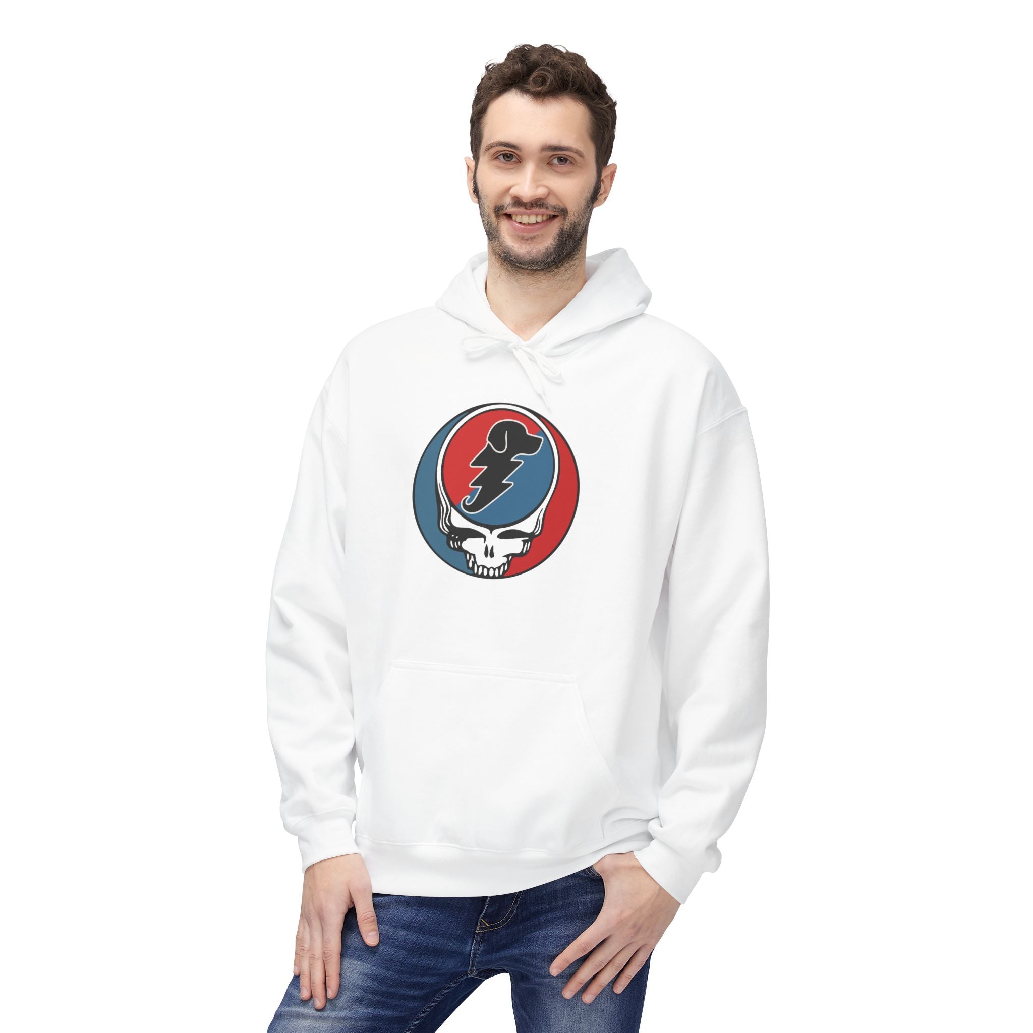 Grateful Dead Parody Dog Hoodie — Funny Hoodie for Deadheads and Dog Lovers