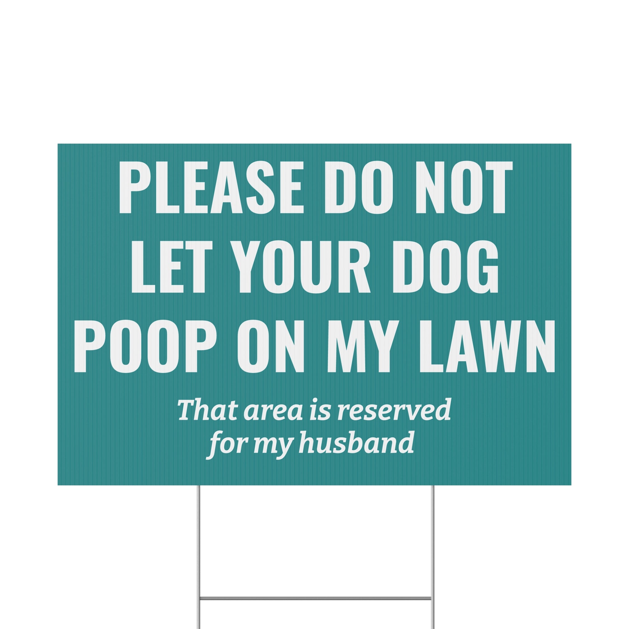 Copy of Copy of Copy of Copy of Copy of Copy of Beware of Anxious Chihuahua Yard Sign - Funny Dog Warning Plastic Lawn Sign