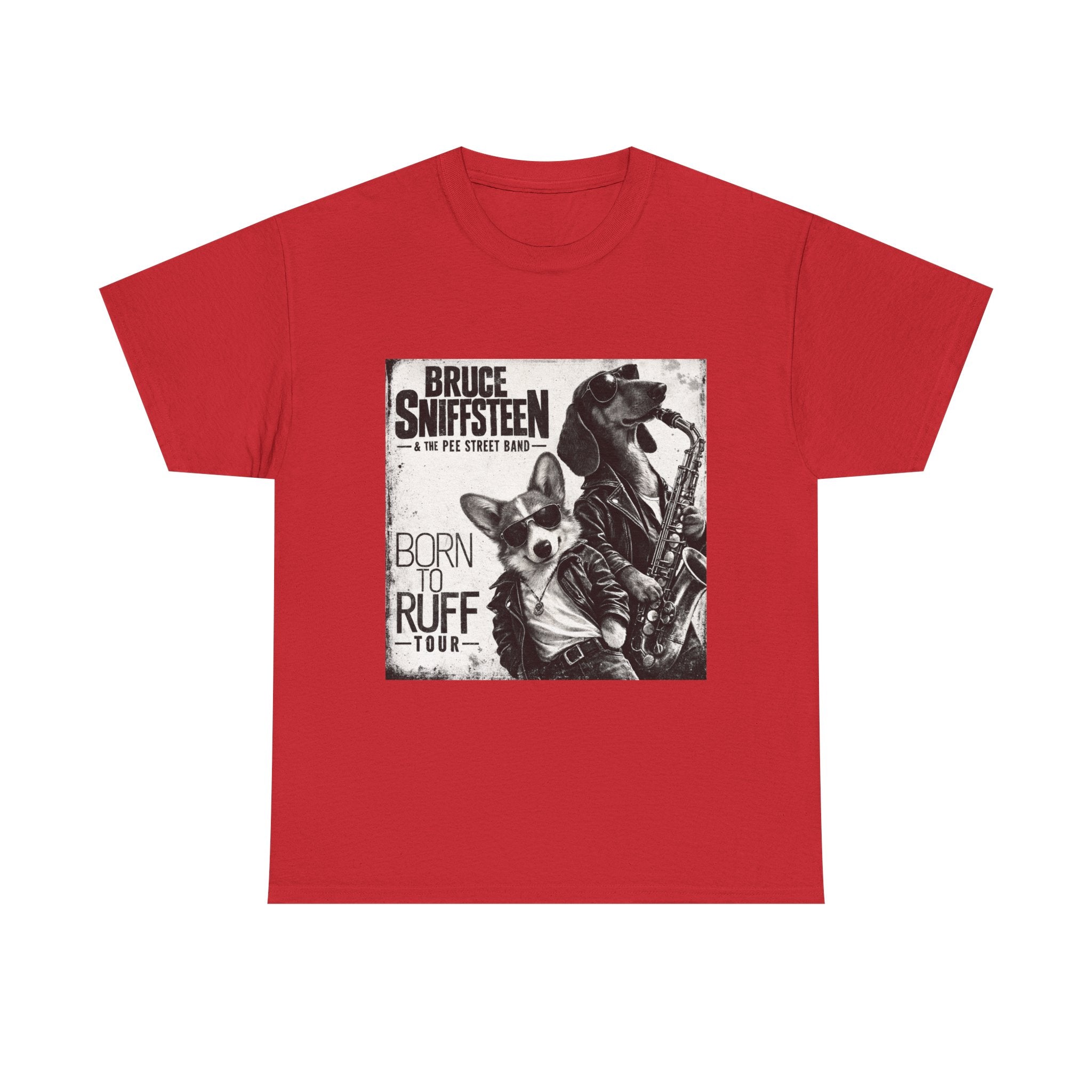 Bruce Sniffsteen & the Pee Street Band Shirt -- Funny Bruce Springsteen 2026 Tour Shirt Parody